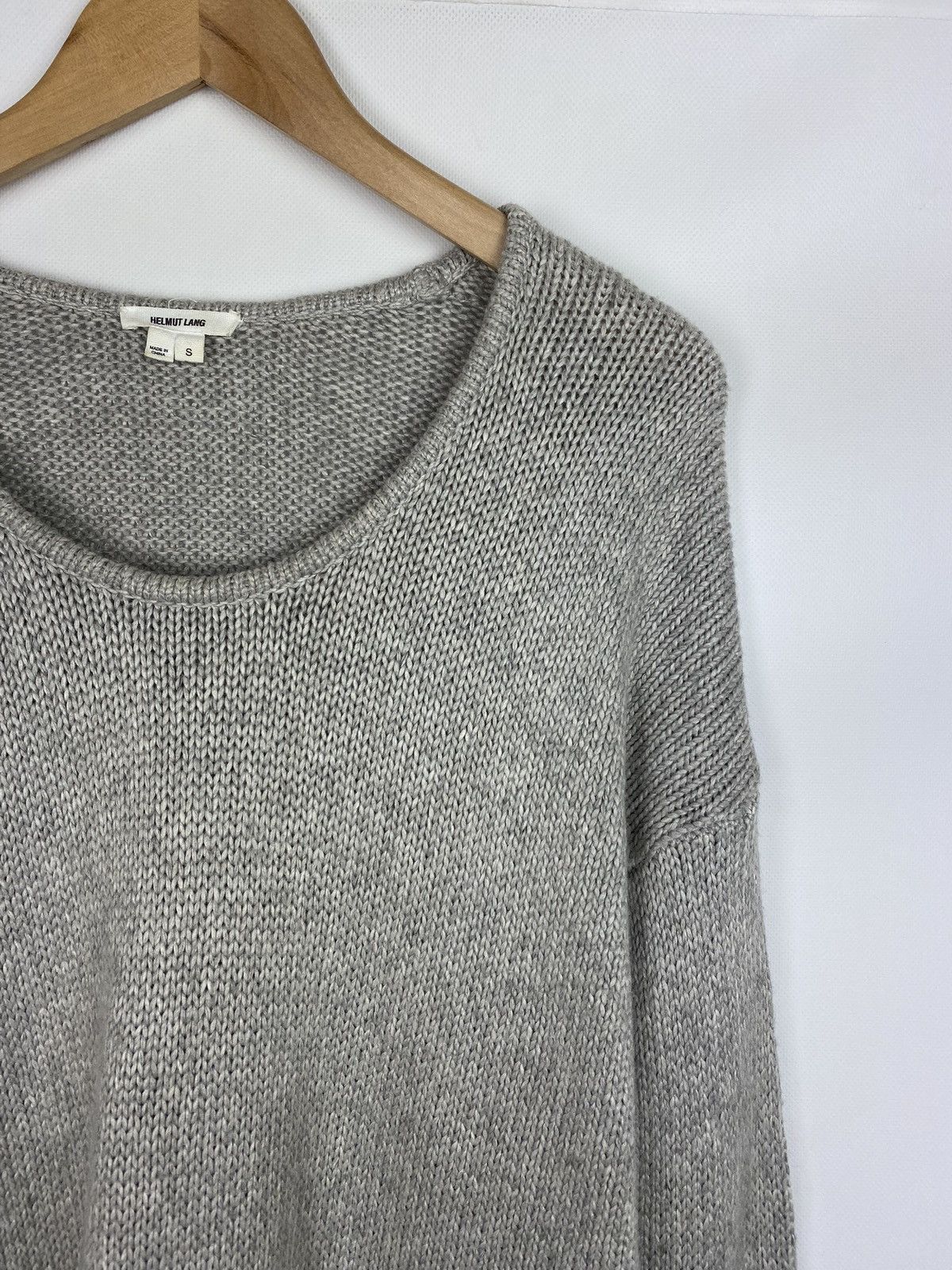 Helmut Lang Helmut Lang ladies avant-garde assymetrical sweater pullover Size S / US 4 / IT 40 - 5 Thumbnail