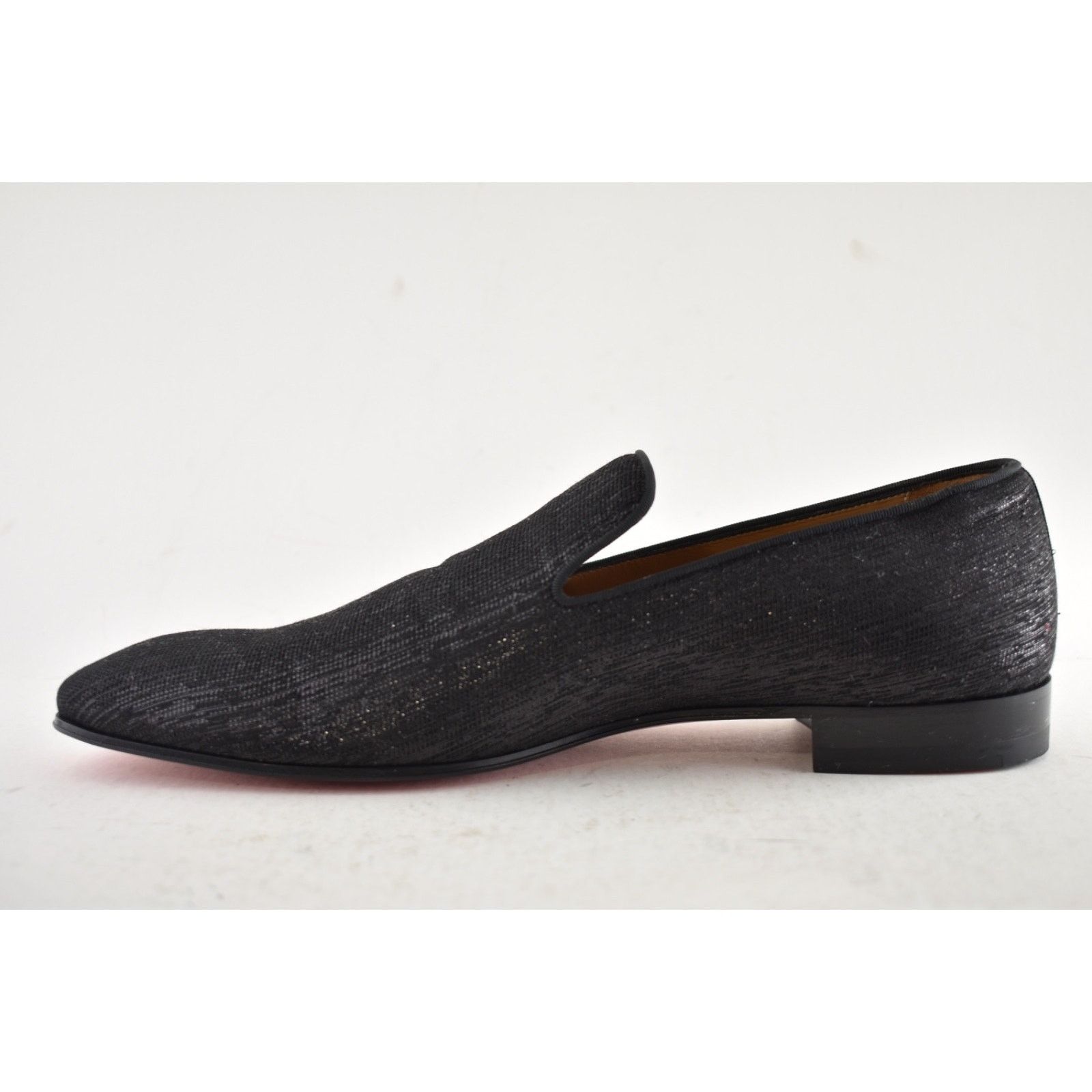 Christian Louboutin Christian Louboutin Black Shantung Diams Dress Loafer 43 10 Size US 10 / EU 43 - 10 Thumbnail