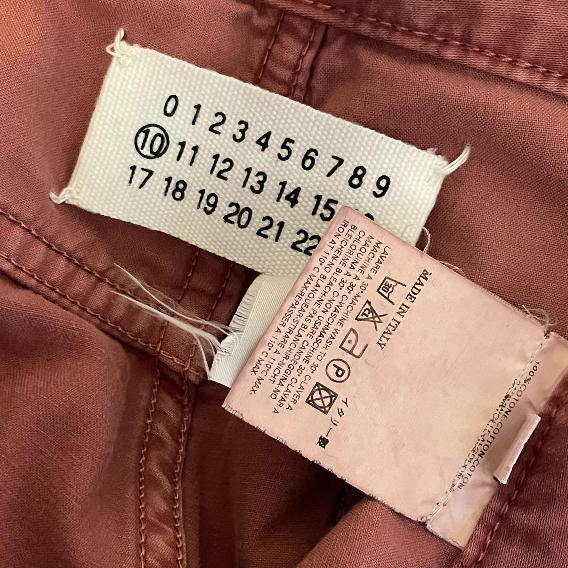Other Maison Martin Margiela Dirty Pink Cargo Pants 46 Size US 30 / EU 46 - 6 Thumbnail
