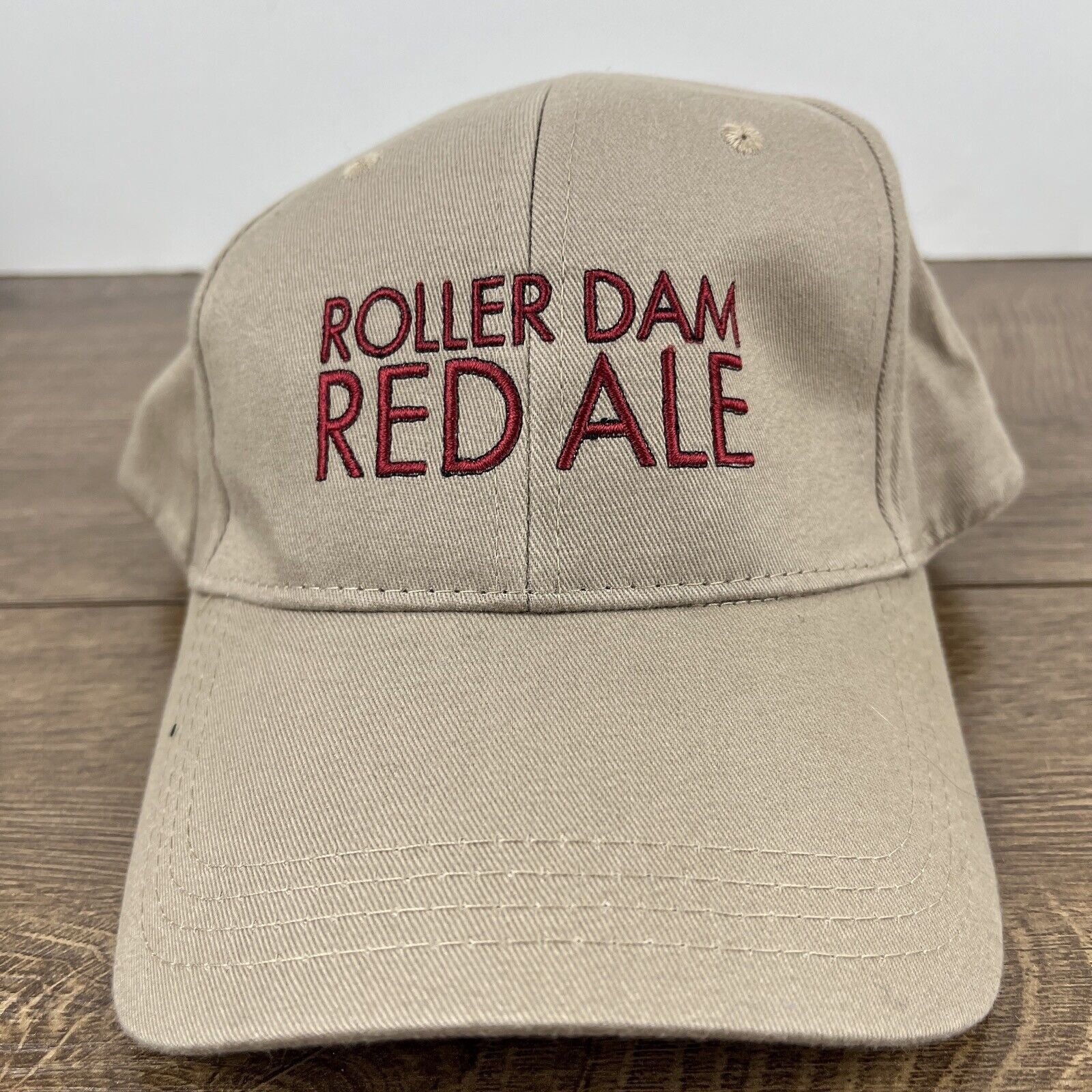 Other Roller Dam Red Ale Hat Tan Brown Hat Adjustable Adult Roller Size ONE SIZE - 5 Thumbnail