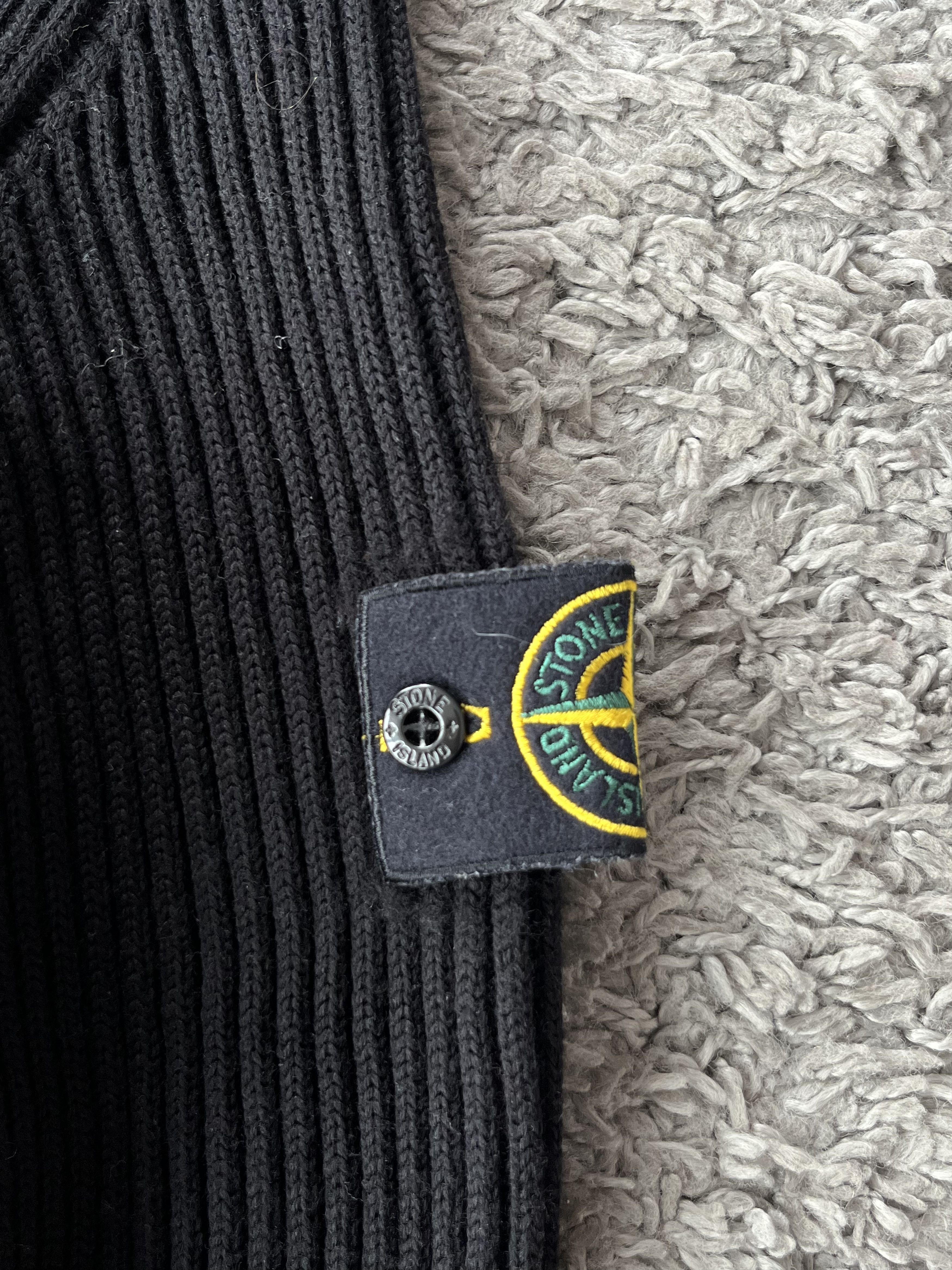 Stone Island STONE ISLAND Vintage Elastic Sweater 100% Wool MADE IN ITALY Size US S / EU 44-46 / 1 - 7 Thumbnail