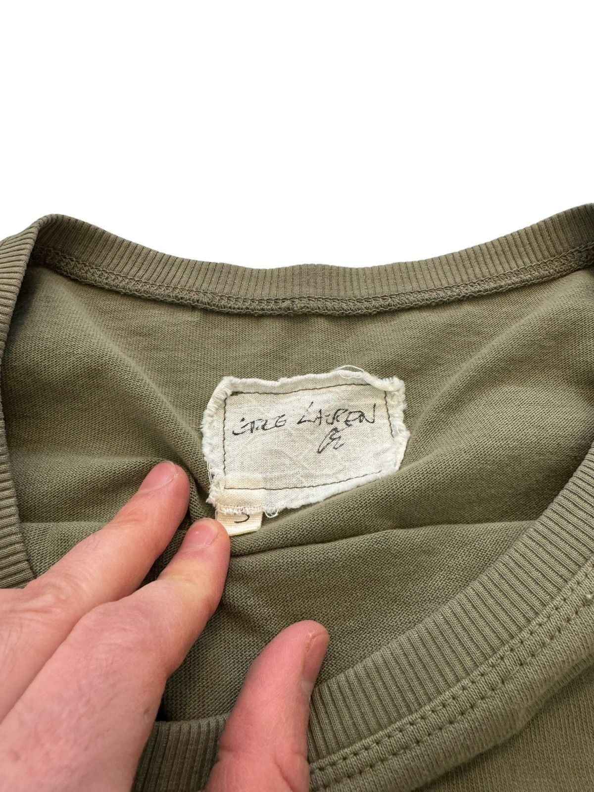 Greg Lauren Sz3 Sample Sun Faded Basic Terry Crewneck Size US L / EU 52-54 / 3 - 5 Thumbnail