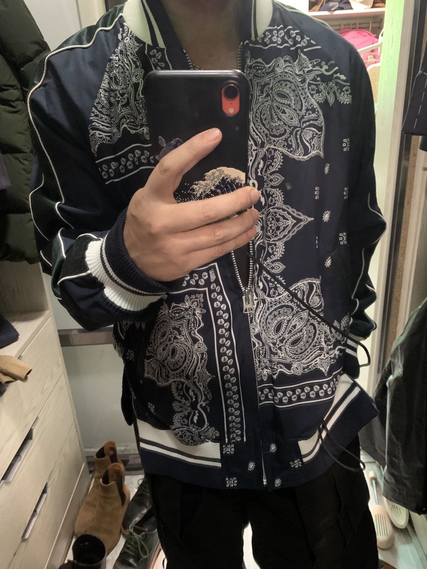 Sacai sacai drwoo collaboration jacket size 2 Size US M / EU 48-50 / 2 - 1 Thumbnail