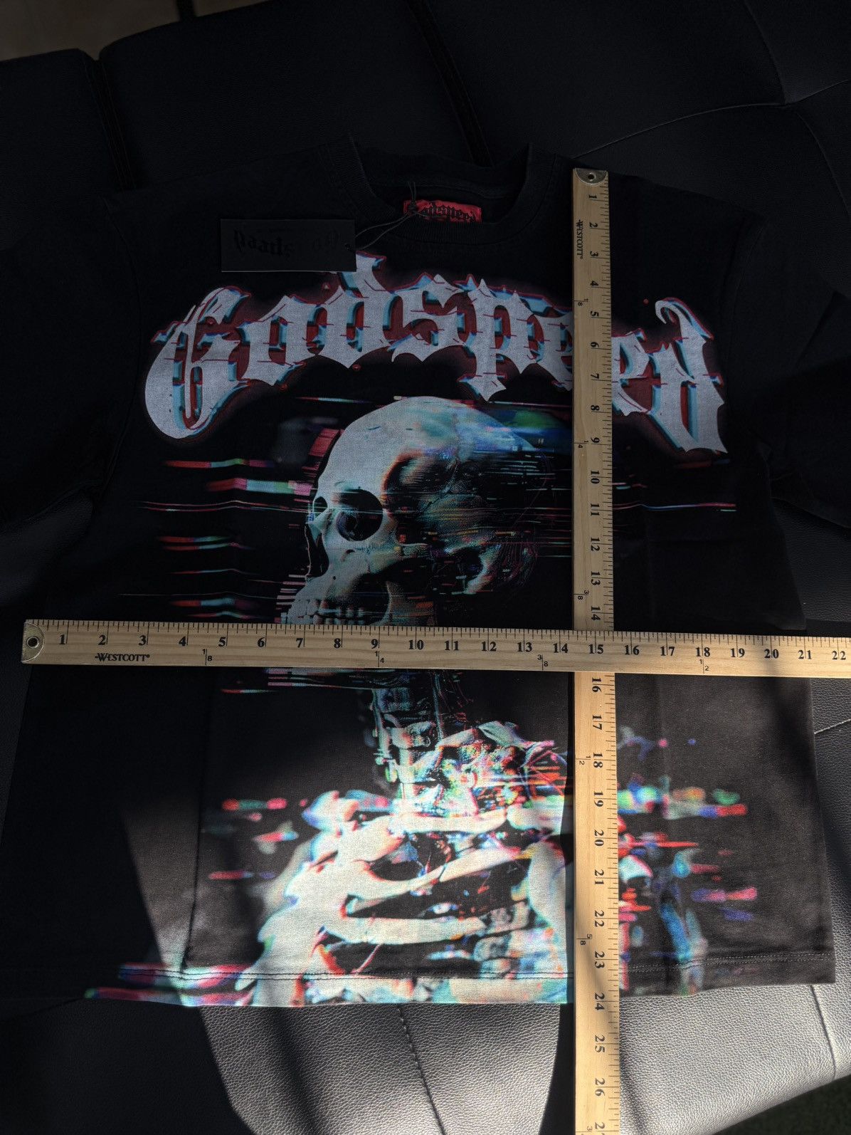 Godspeed Godspeed Black Matrix Glitch Tee Shirt Size S (NEW) Size US S / EU 44-46 / 1 - 5 Thumbnail