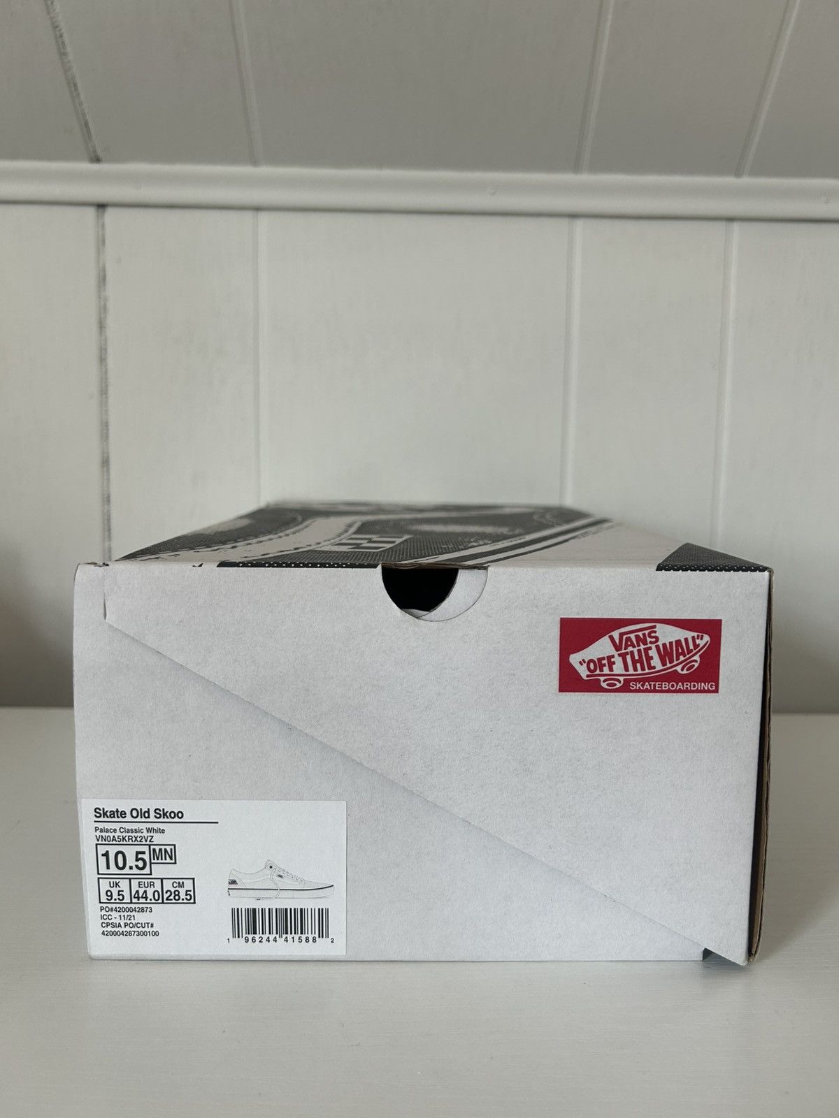 Palace Palace x Vans Old Skool White Size US 10.5 / EU 43-44 - 8 Thumbnail