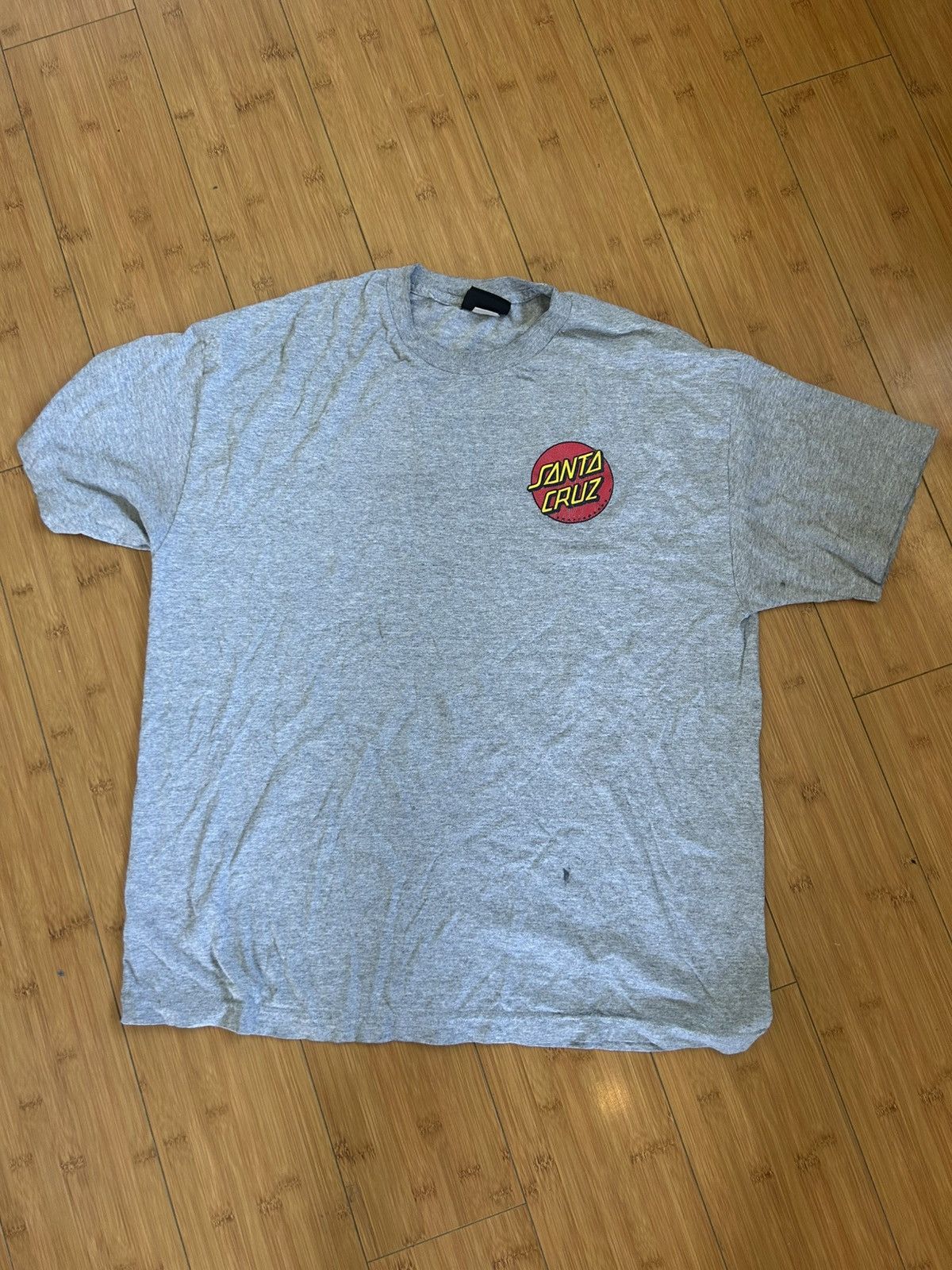 Santa Cruz Skateboards × Vintage Vintage Santa Cruz Skate Tee Size US L / EU 52-54 / 3 - 1 Thumbnail