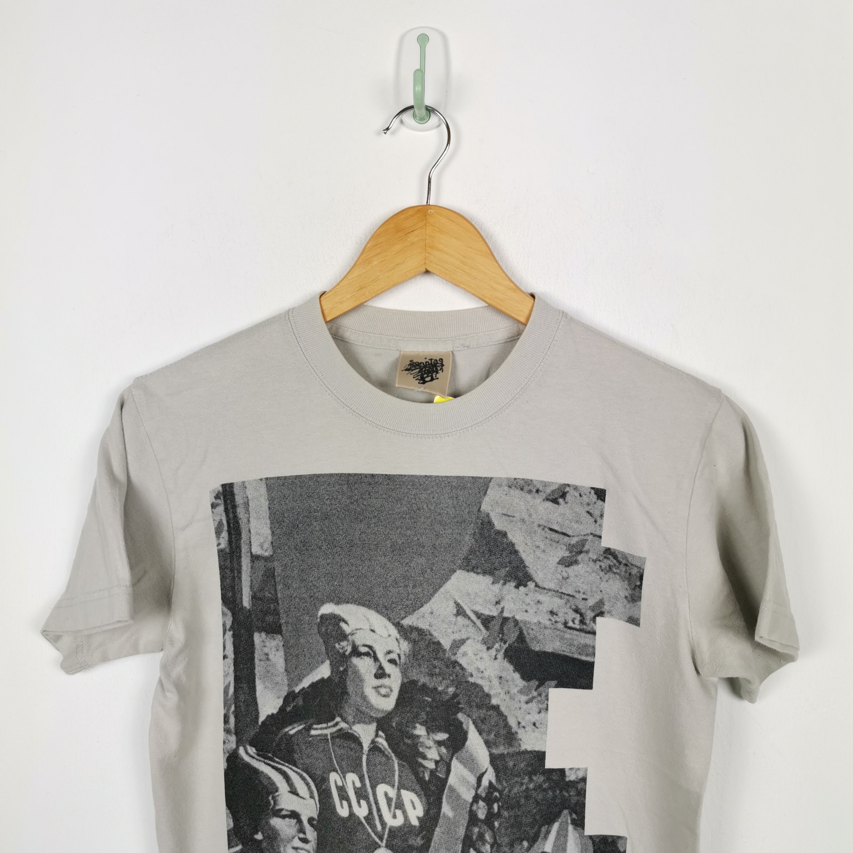 Japanese Brand Sonntag Japanese T-Shirt Streetwear WW1 War Peace Tees Size US M / EU 48-50 / 2 - 2 Thumbnail