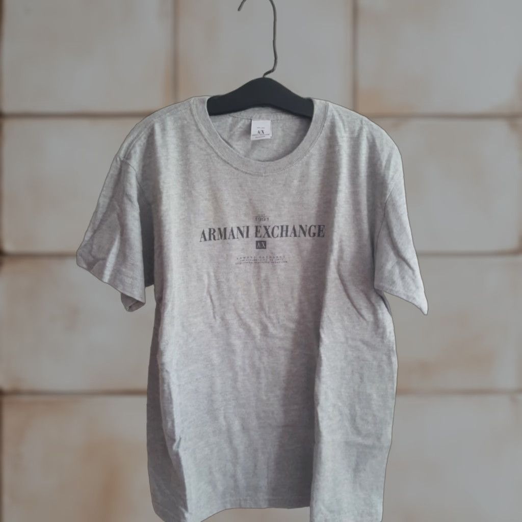 Armani Exchange VINTAGE Armani Exchange T Shirt Gray Small Mens USA Flagship Store NYC Made in USA Regular Basic Tee USA Men’s Small gray T Shirt Size US S / EU 44-46 / 1 - 1 Thumbnail