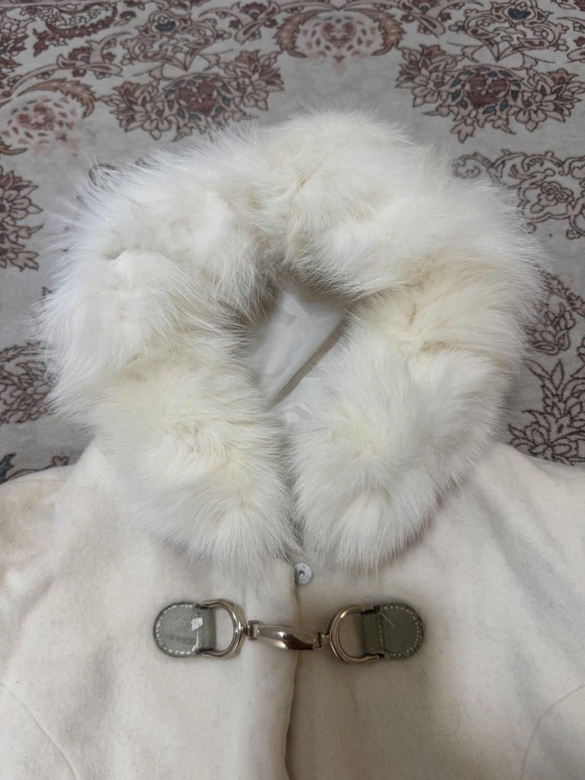 Beauty Beast × If Six Was Nine × Le Grande Bleu (L.G.B.) Vintage Cecil Mcbee Fur Hooded Jacket Size S / US 4 / IT 40 - 5 Thumbnail
