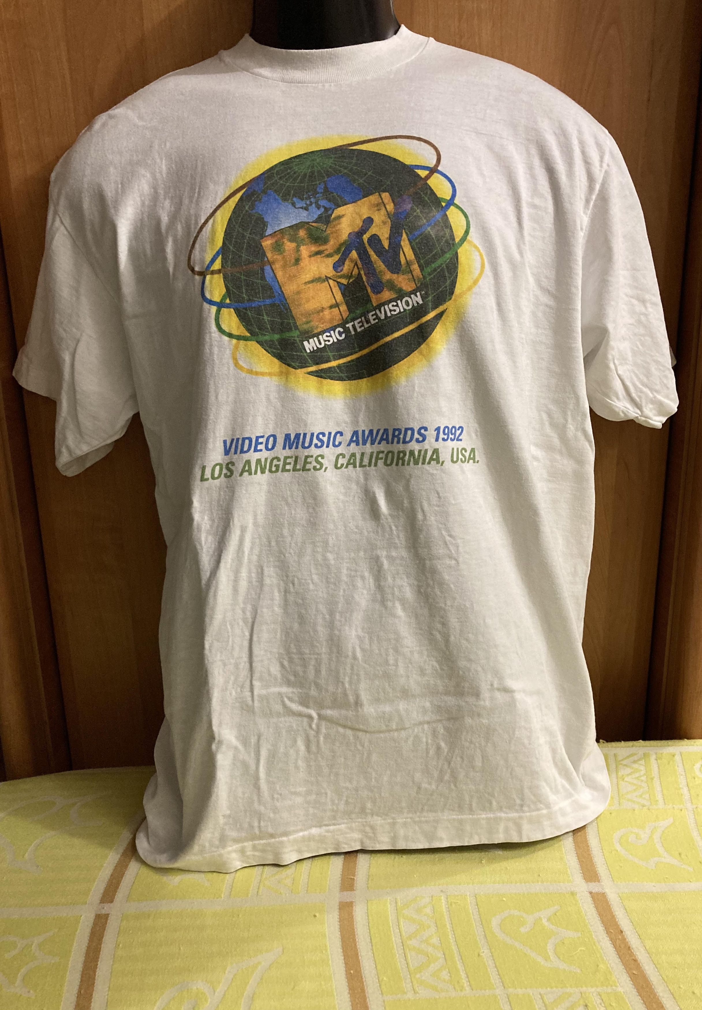 Mtv Rare Vintage Original 1992 MTV Video Music Awards Tee Size US XL / EU 56 / 4 - 2 Thumbnail