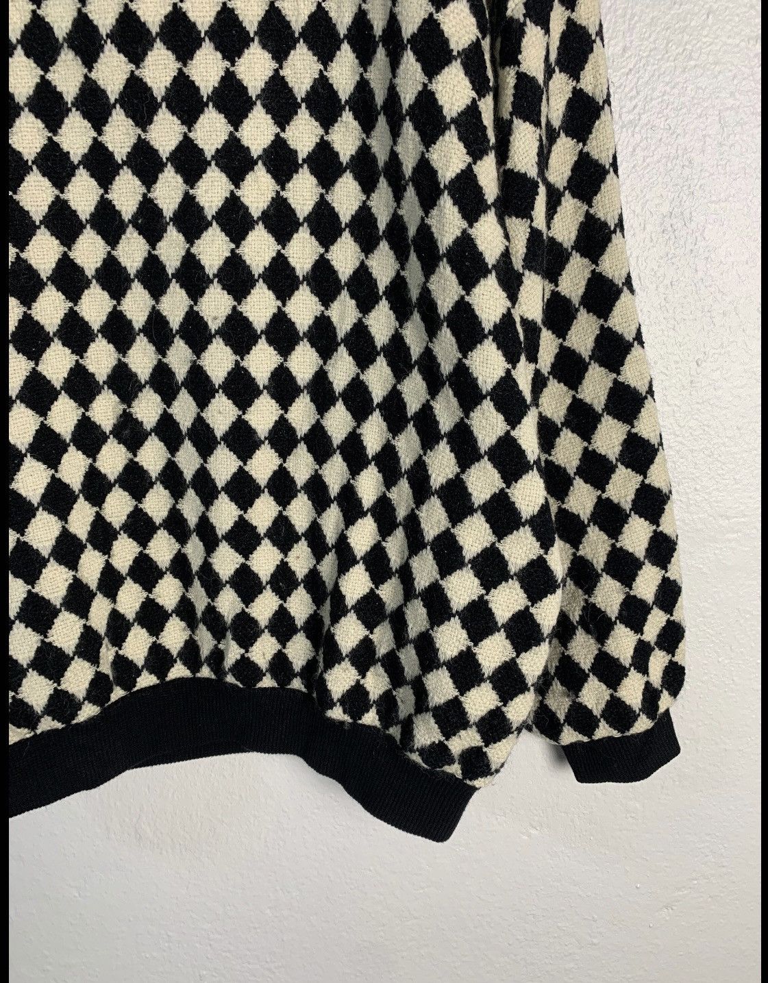 Japanese Brand May Beetle Plaid Sweater Size US L / EU 52-54 / 3 - 10 Thumbnail