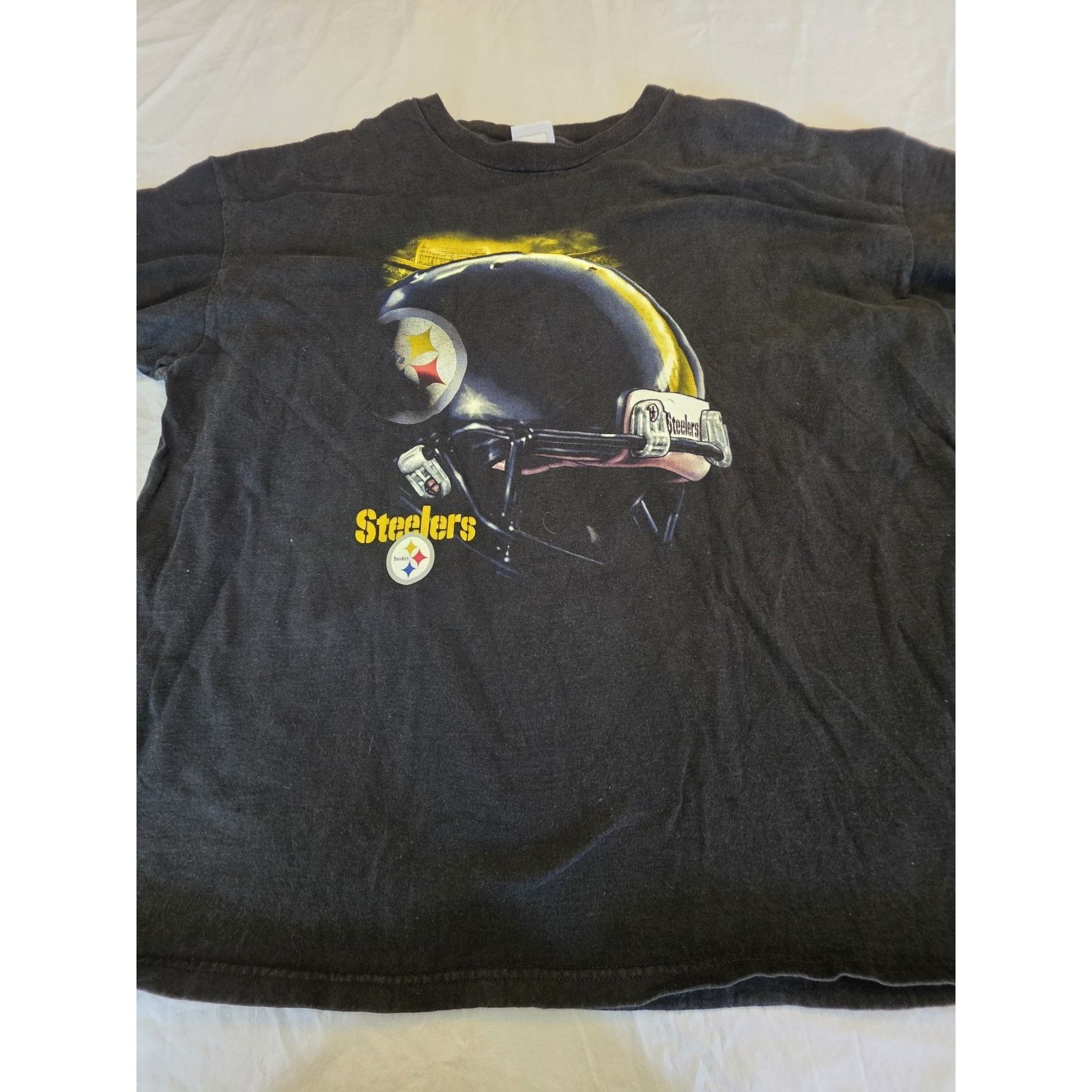 Riddell vintage 1990s Riddell Pittsburgh Steelers NFL football Size US XXL / EU 58 / 5 - 1 Thumbnail