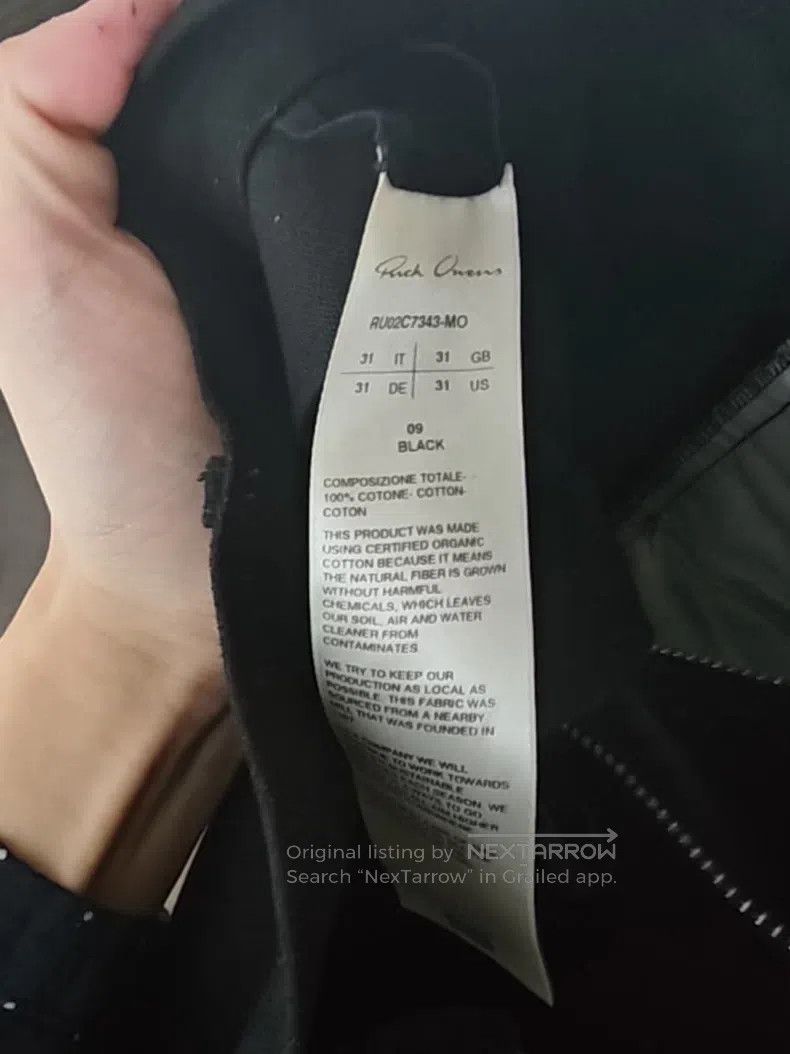 Rick Owens Rick Owens Zip pants Size US 31 - 5 Thumbnail