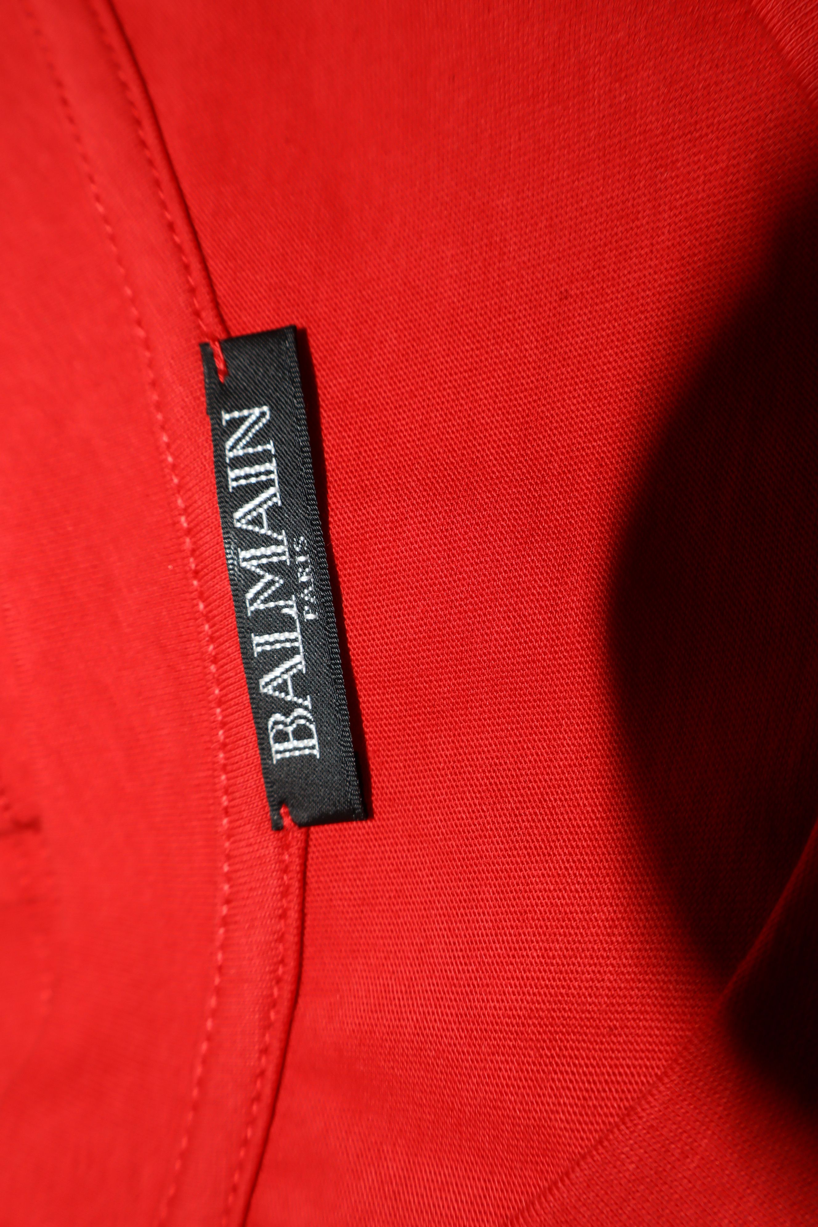 Balmain Embossed logo print t-shirt Size US M / EU 48-50 / 2 - 10 Thumbnail