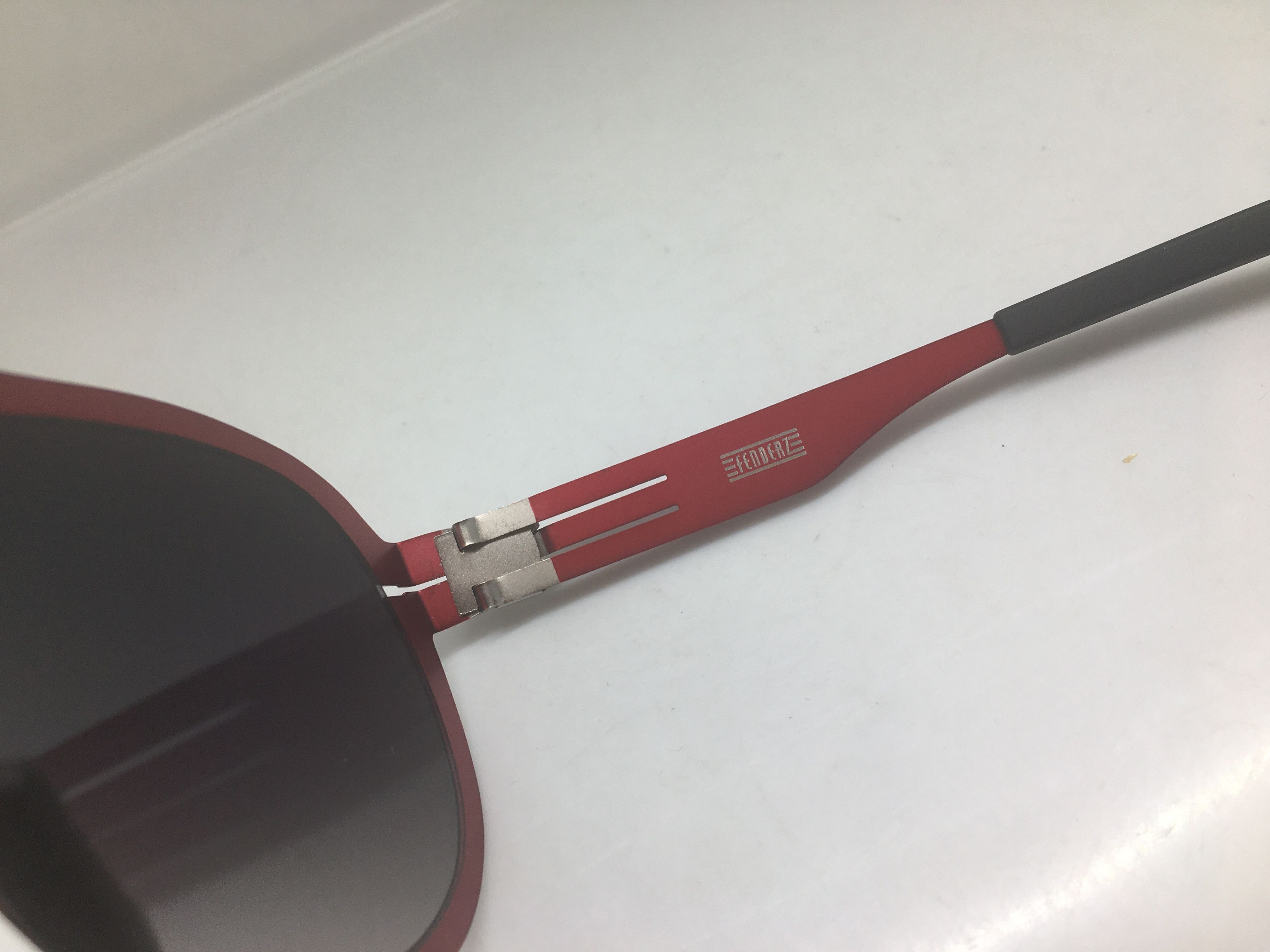 Other FEADERZ YEPERDOODLE Red Silver Alloy Aviator Sunglasses Size ONE SIZE - 6 Thumbnail