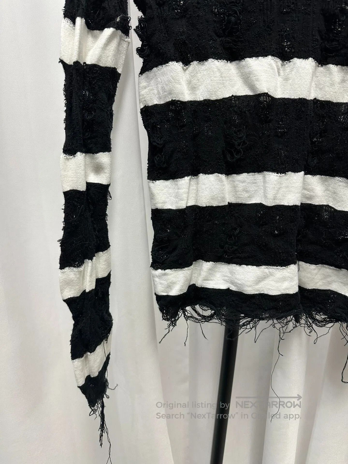 Junya Watanabe Junya Watanabe Striped Long Sleeve Top. Size S / US 4 / IT 40 - 3 Thumbnail