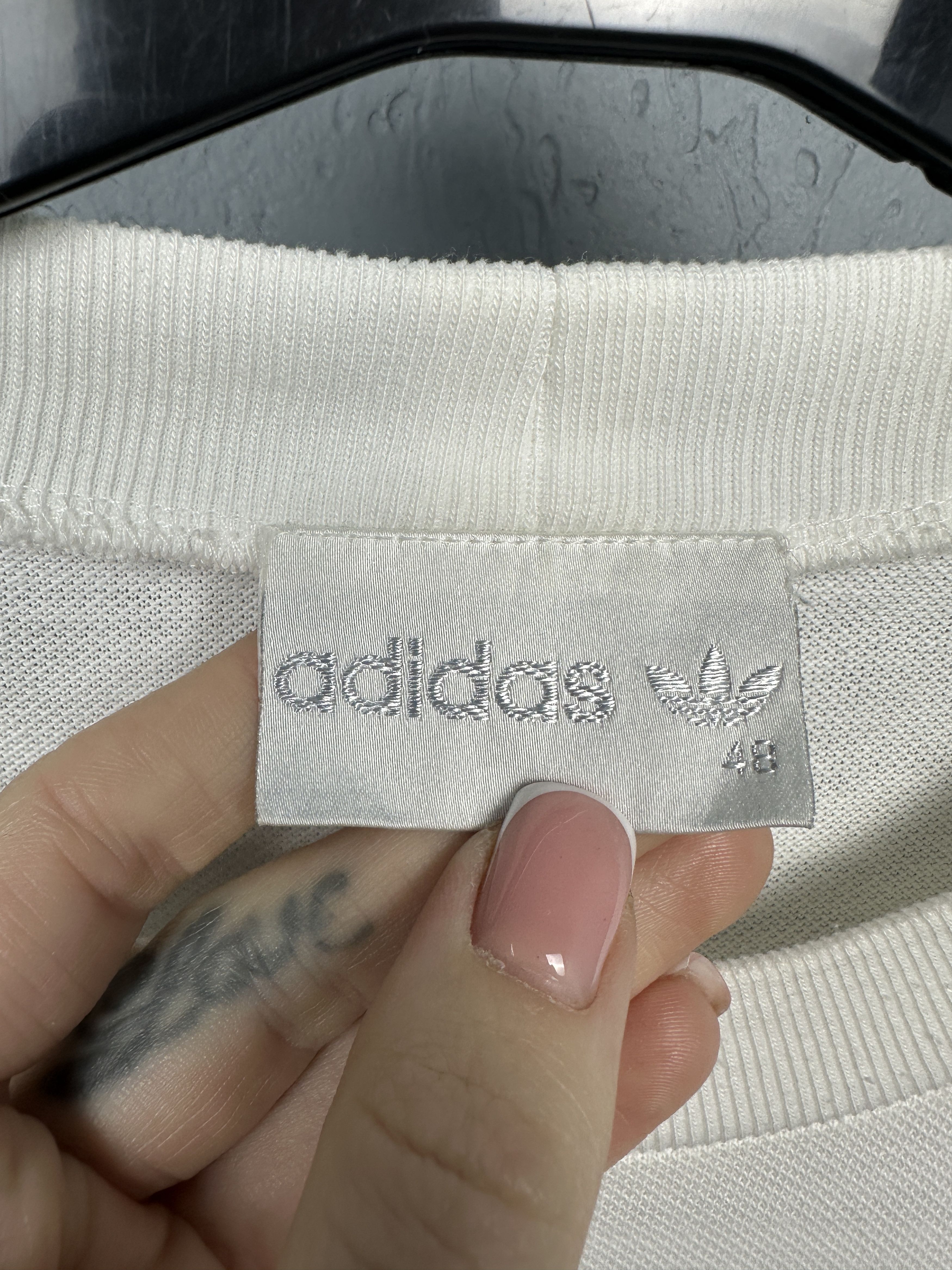 Adidas × Vintage Adidas 90s Vintage Crew Neck Sweatshirt Size US M / EU 48-50 / 2 - 4 Thumbnail