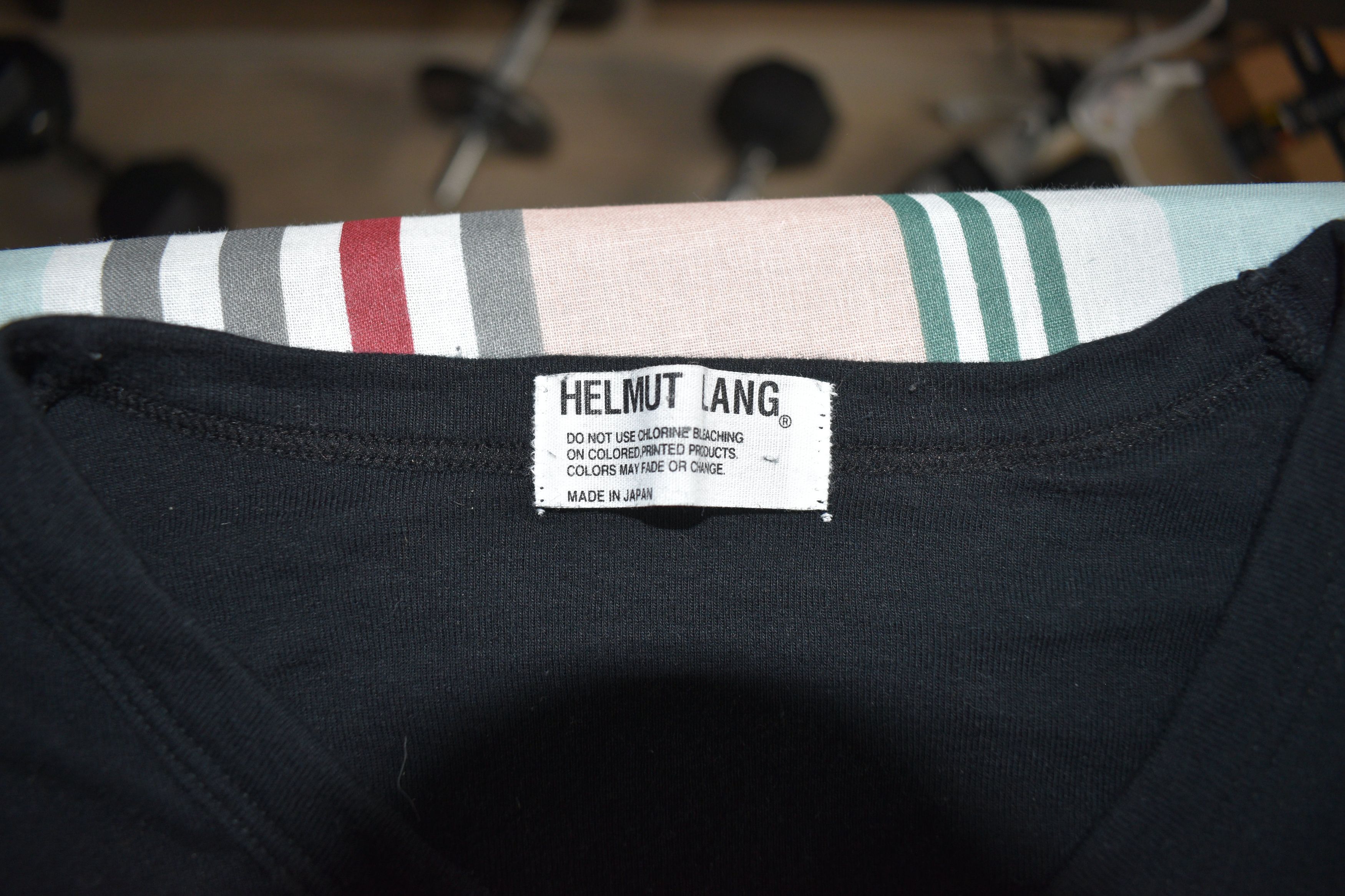 Helmut Lang Helmut Lang 90s Underwear line black v-neck tank tee t-shirt Size US L / EU 52-54 / 3 - 3 Thumbnail