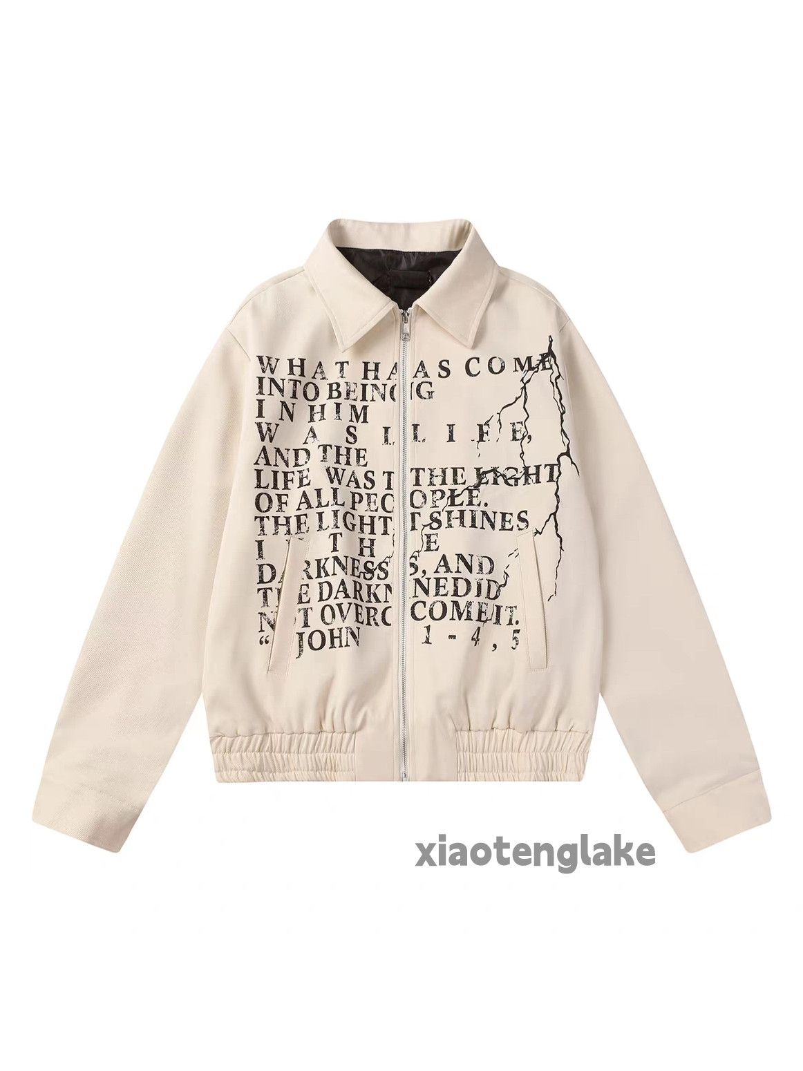 Designer Zipper utility punk yuppie grunge Festival bomber jacket Size US M / EU 48-50 / 2 - 3 Thumbnail