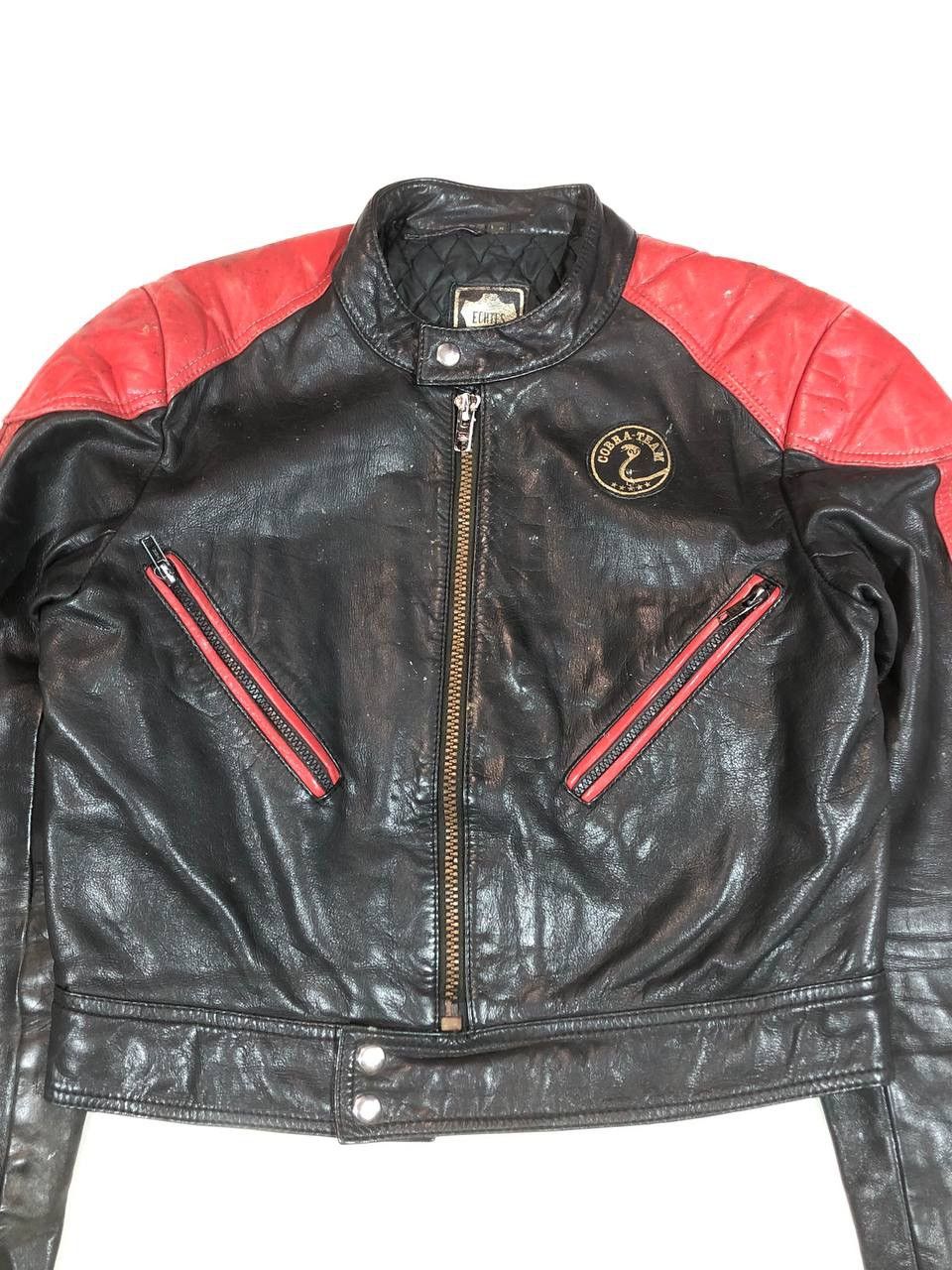 Other COBRA Racing Moto Leather Jacket Vintage Size US M / EU 48-50 / 2 - 3 Thumbnail