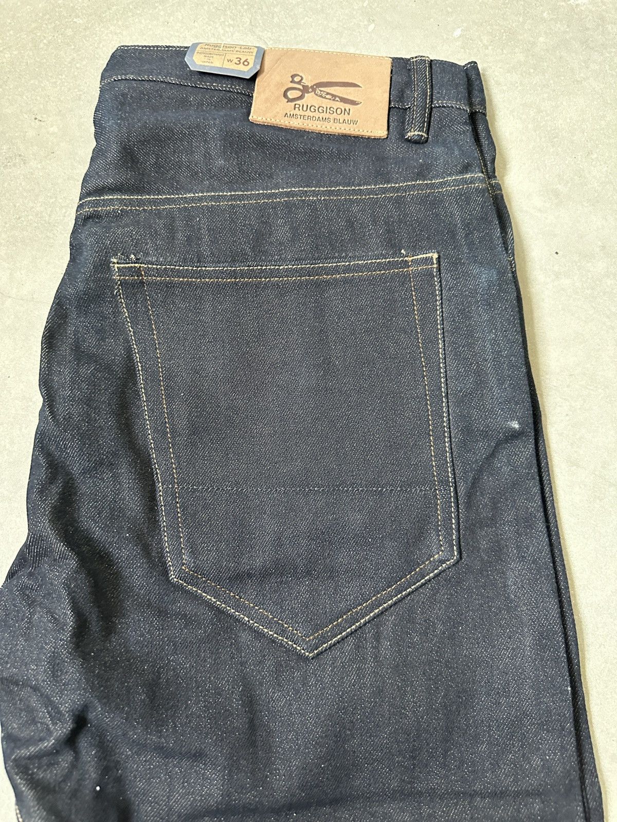 Other RED RUGGISON AMSTERDAM BLAUW MADE IN JAPAN SPIRAL DENIM Size US 36 / EU 52 - 5 Thumbnail