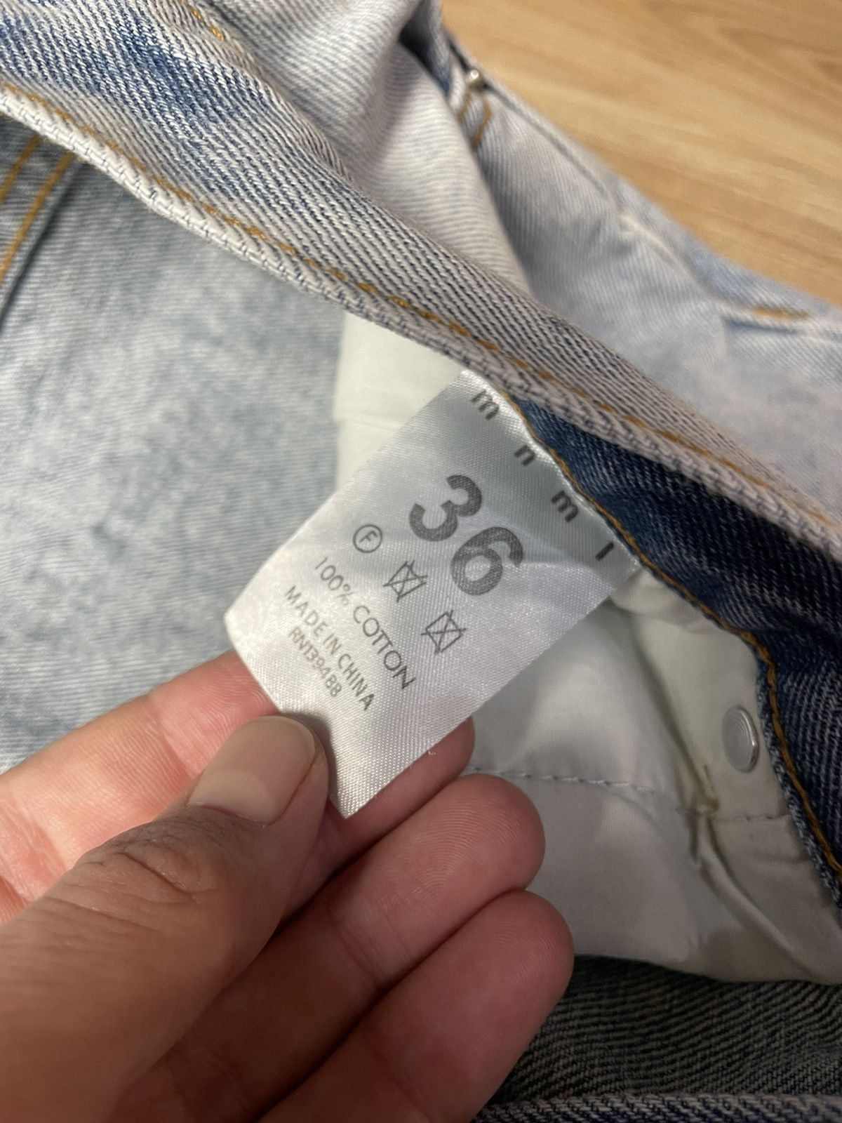 MNML MNML skeleton denim pants Size US 36 / EU 52 - 9 Thumbnail