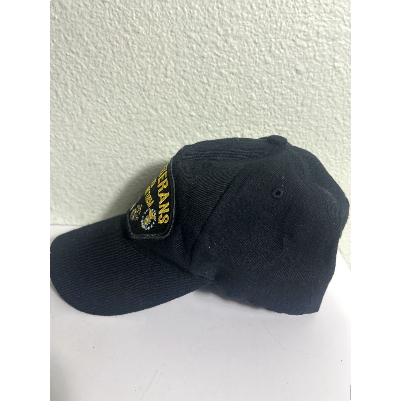 Vintage Women Veterans Hat Strapback Black Honor And Support Them Size ONE SIZE - 7 Thumbnail
