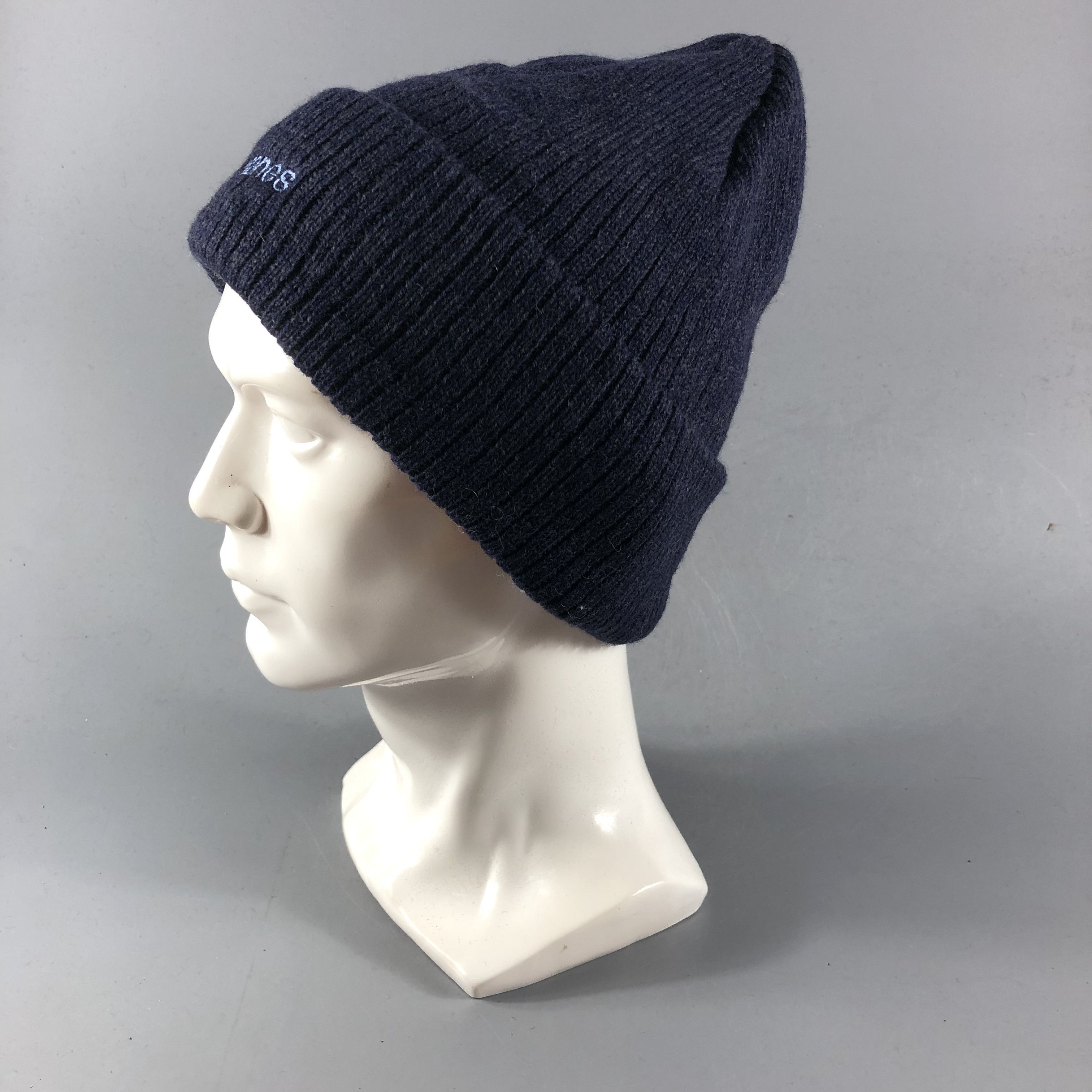 Hanes Hanes Fisherman Wool Beanie Snowcap Snow Hat B552 Size ONE SIZE - 2 Thumbnail
