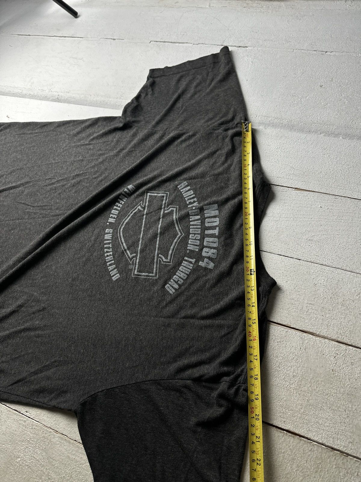 Harley Davidson 84’🚨VNTG HARLEY DAVIDSON 00s MEN TEE RARE BIG LOGO FADED Size US L / EU 52-54 / 3 - 16 Thumbnail