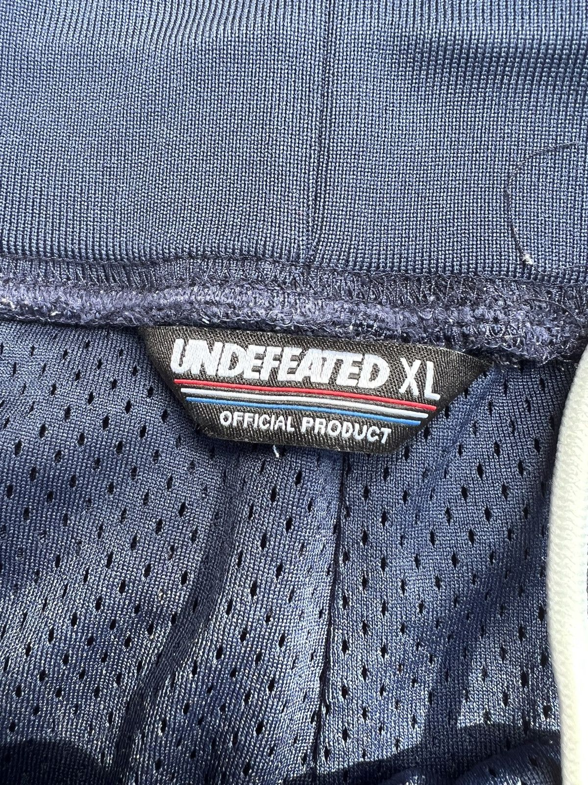 Other Undefeated Mesh Basketball Shorts Navy Red USA Size XL Size US 36 / EU 52 - 6 Thumbnail