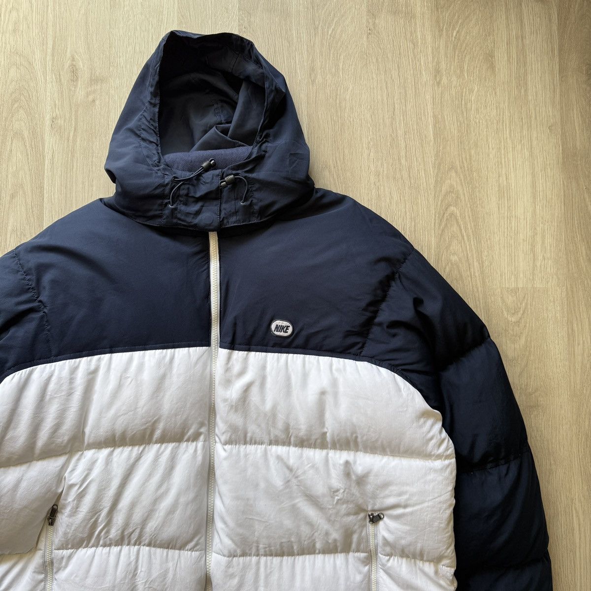 Nike Vintage 00s Nike Puffer Jacket Size US XL / EU 56 / 4 - 2 Thumbnail