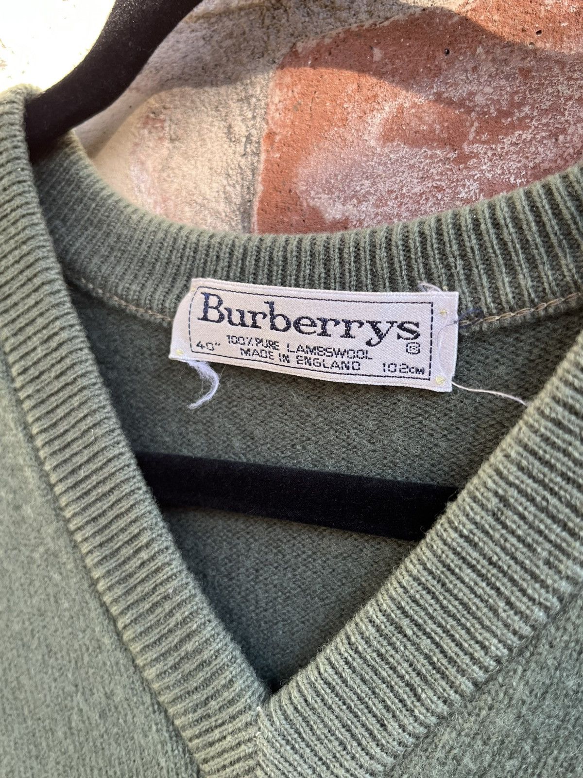 Burberry × Vintage Burberry Wool Sweater Size US XS / EU 42 / 0 - 3 Thumbnail
