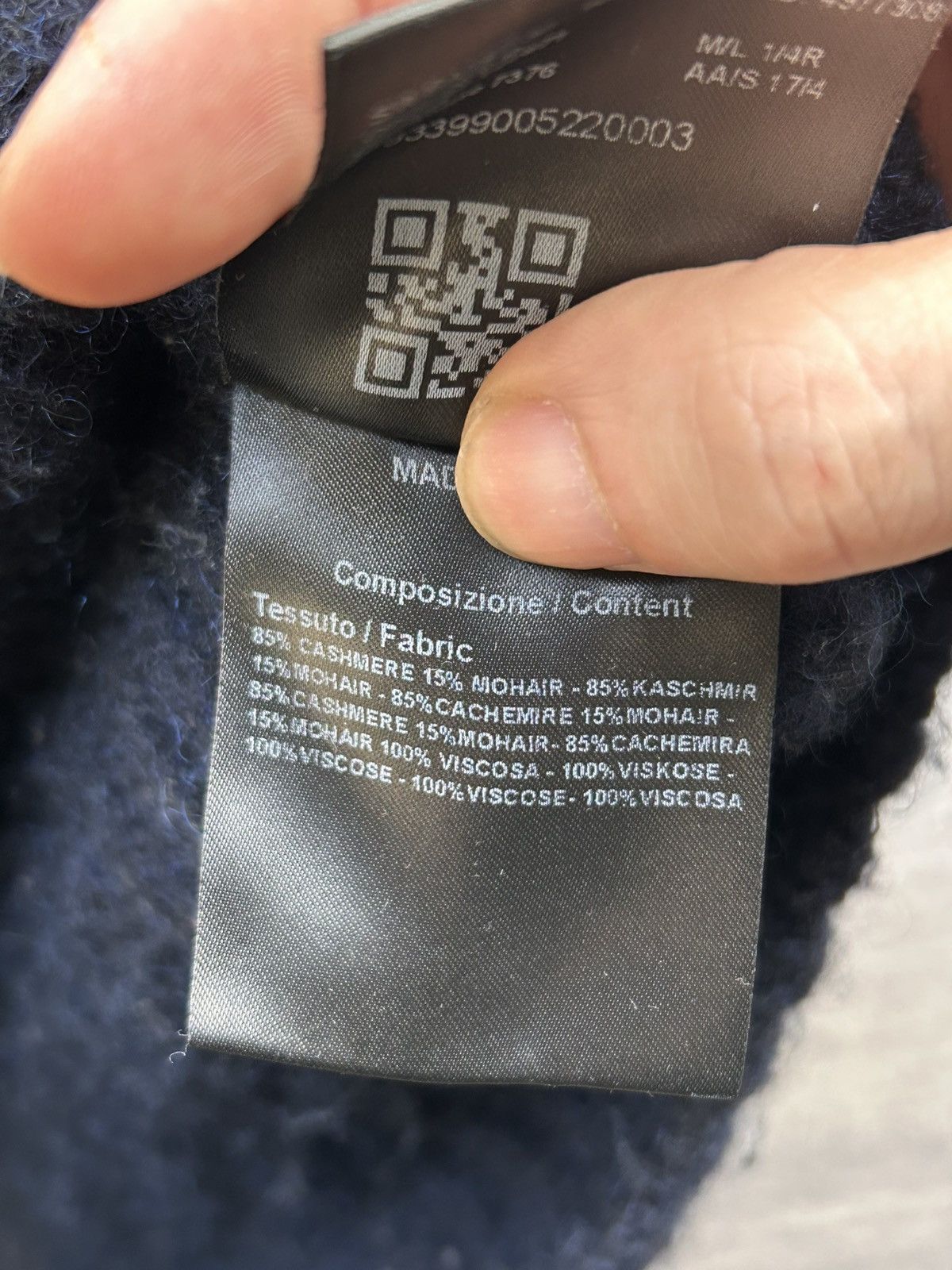 Calvin Klein 205W39NYC Calvrn Klein 205W39Nyc cashmere mohair sweater Size US S / EU 44-46 / 1 - 6 Thumbnail