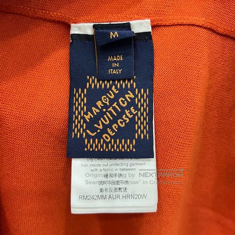 Louis Vuitton Louis Vuitton Orange coconut knit short sleeves Size US M / EU 48-50 / 2 - 4 Thumbnail