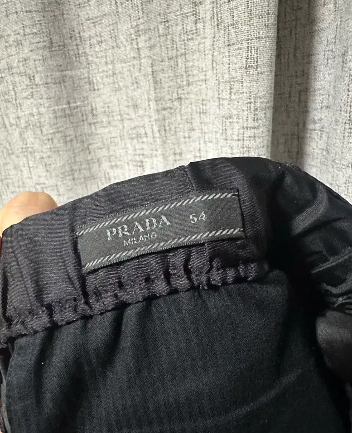 Prada Gabardine Nylon Pants / blk Size US 34 / EU 50 - 6 Thumbnail
