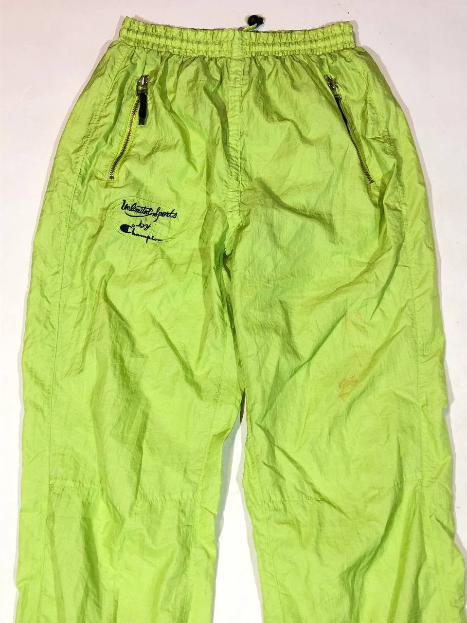 トップス 80's Champion nylon jacket pants y2k Vintage 80's Adidas Nylon Jacket Track Top Mens Yellow Rare