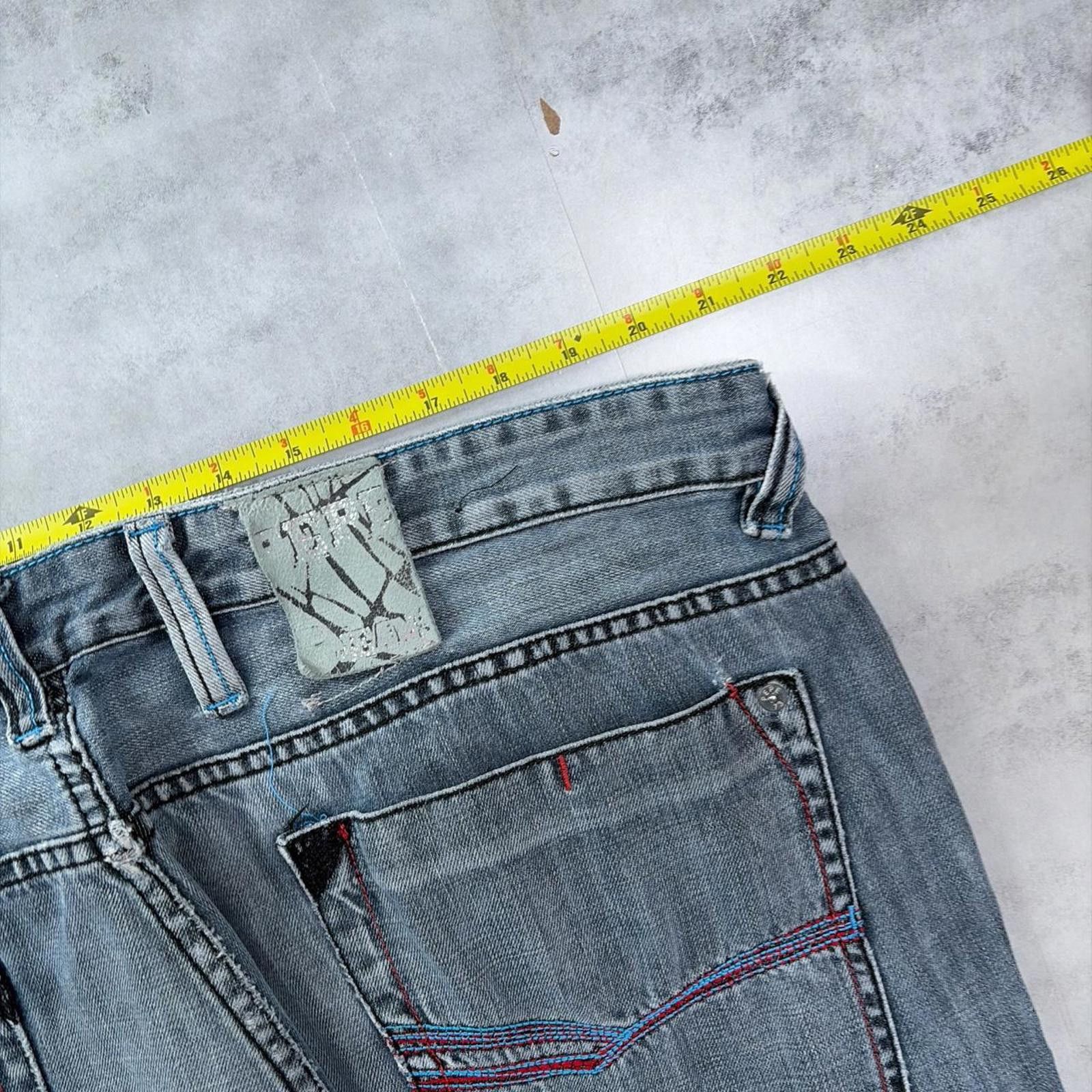 Pepe Jeans Y2K Pepe Jeans Grunge Baggy Skater Denim Jeans Size US 42 / EU 58 - 6 Thumbnail