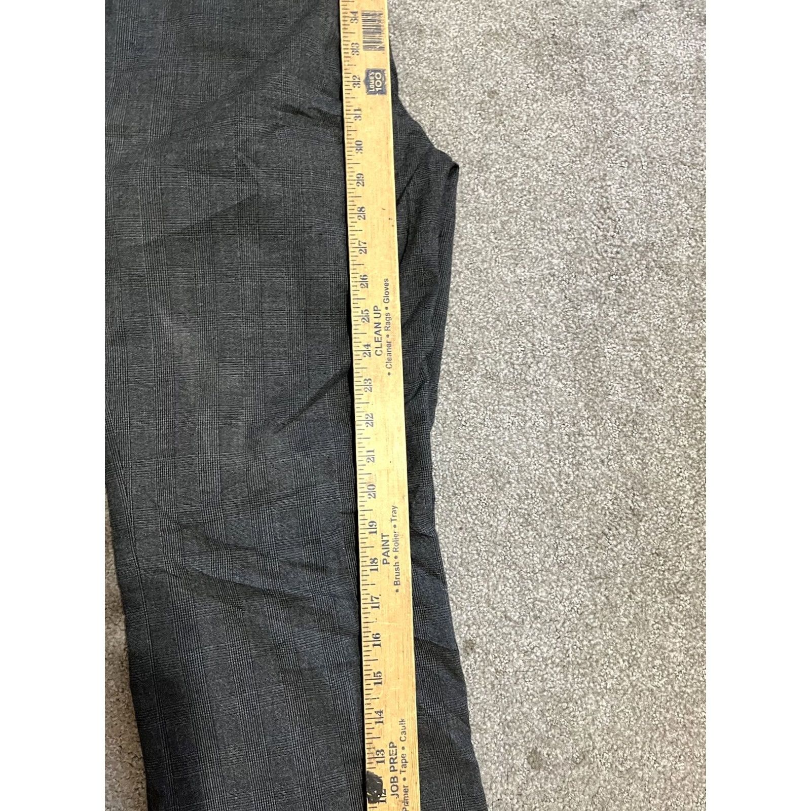 Banana Republic Banana Republic Dress Pants Martin-Fit Cotton Gray Size 8 Womens Pants Straight Lined Dress Pants, Workwear, Business, Casual, Classic Size 30" / US 8 / IT 44 - 6 Thumbnail
