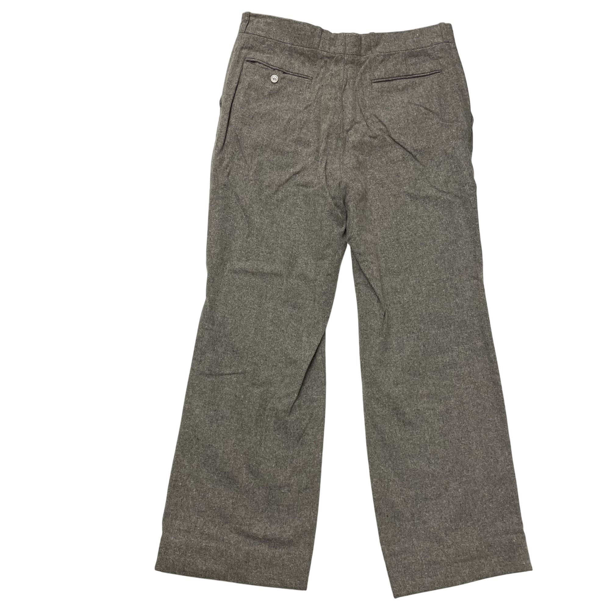Other Vtg VIP HEATHER Gray Dress Pants BELL BOTTOM Trousers Size US 32 / EU 48 - 7 Thumbnail
