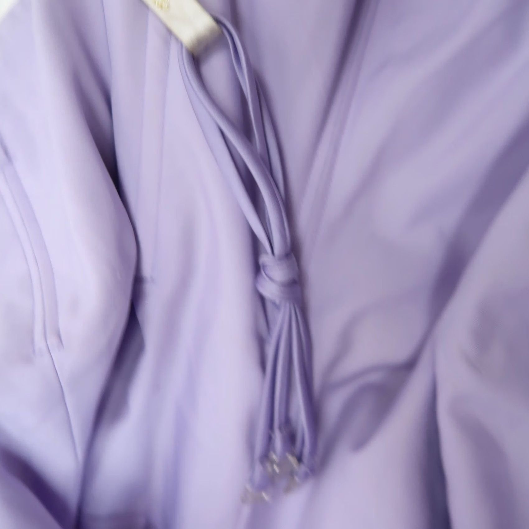 Forever 21 Forever Yours Satin Strapless Bridesmaid Dress Purple Lavender 6 Size M / US 6-8 / IT 42-44 - 8 Thumbnail