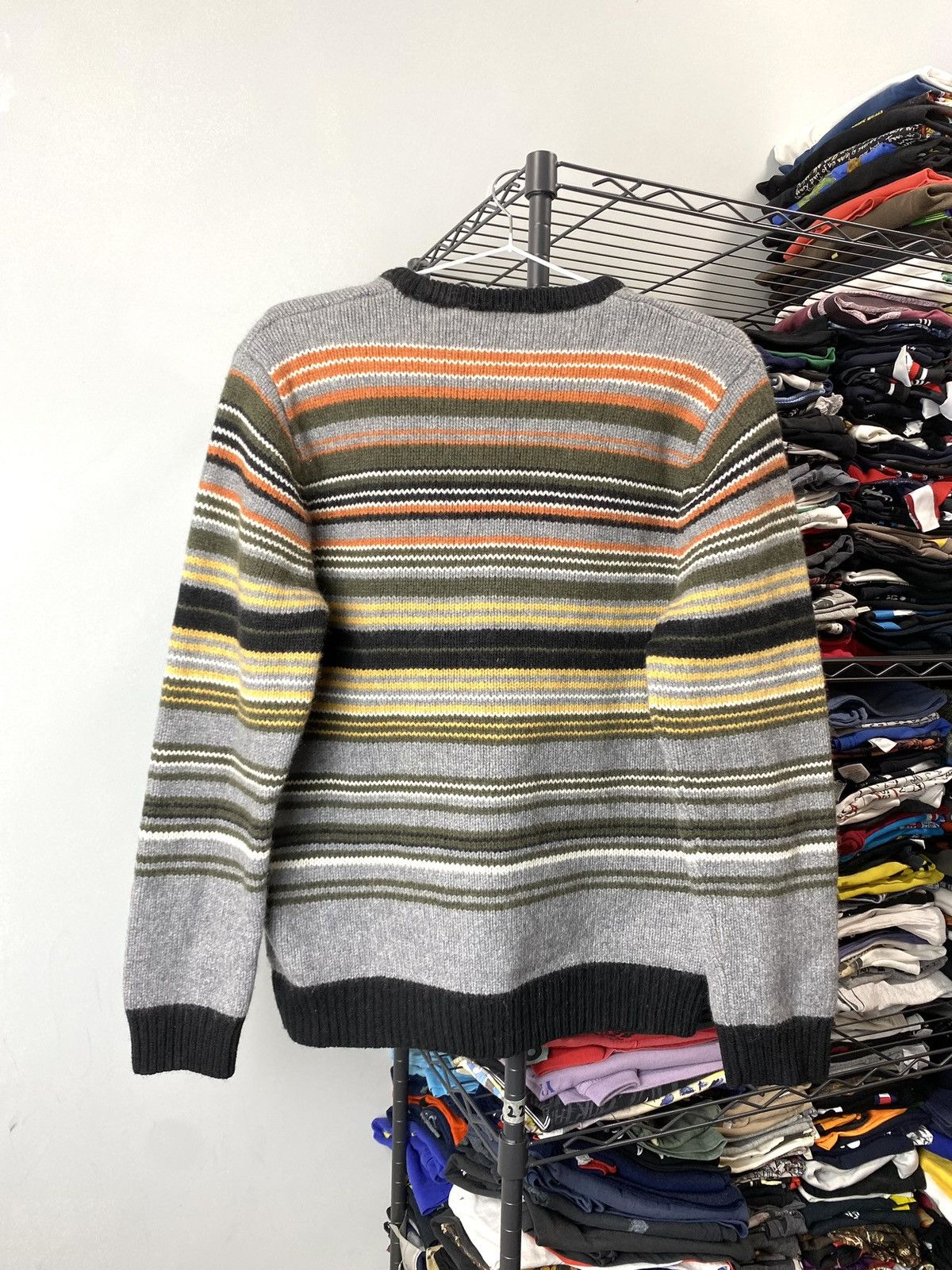 Carhartt Carhartt WIP Striped Sweater Knit Wool Size US M / EU 48-50 / 2 - 6 Thumbnail