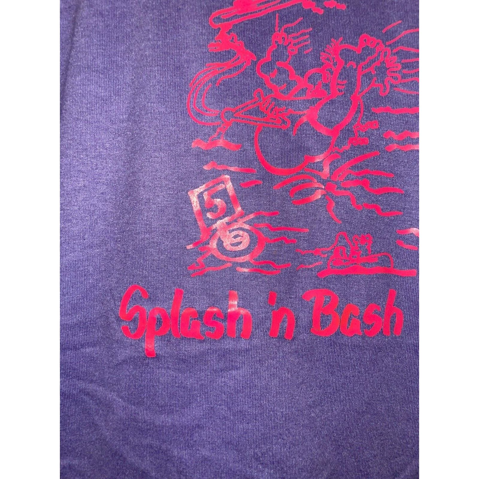 Jerzees Vintage Tongue River Shirt Splash N Bash Old Fart 90s Small Size US S / EU 44-46 / 1 - 6 Thumbnail