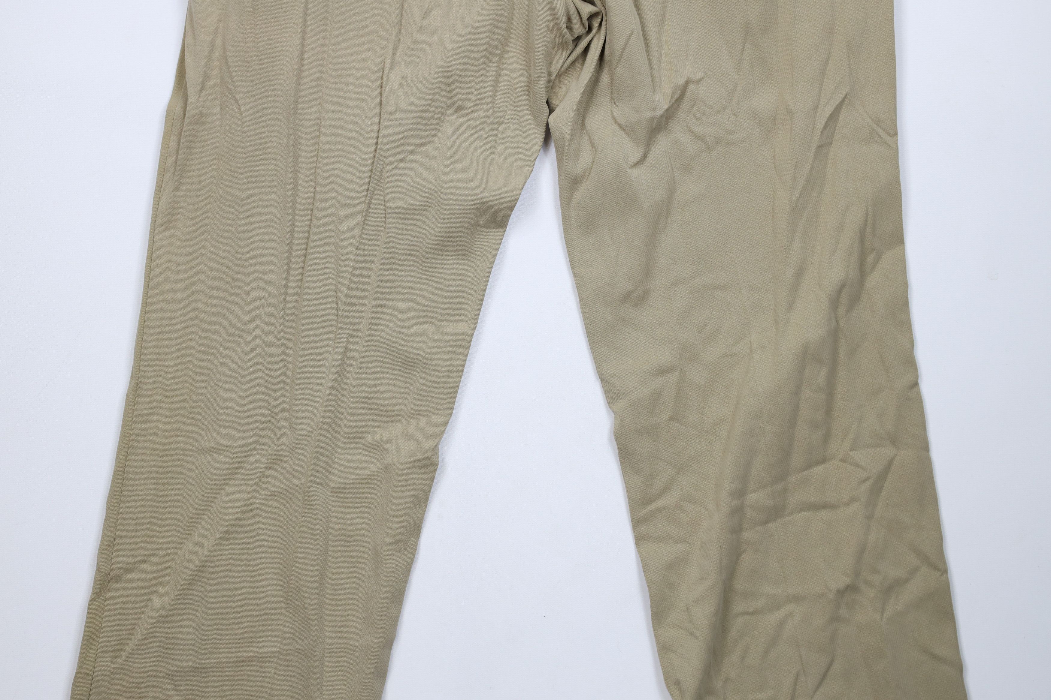Tommy Bahama Vintage Tommy Bahama Silk Blend Wide Leg Chino Pants Beige Size US 36 / EU 52 - 11 Thumbnail
