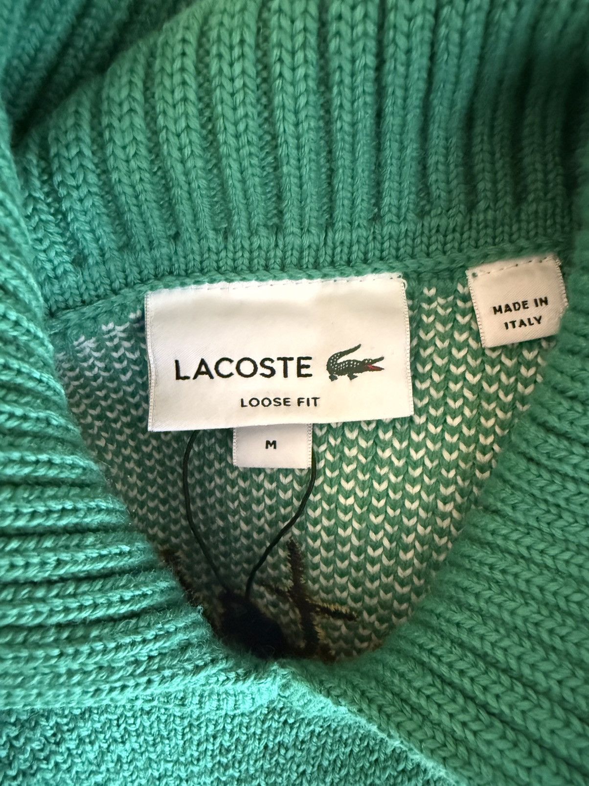 Lacoste Lacoste Runway Multicolor Loose-Fit Sweater Size US S / EU 44-46 / 1 - 3 Thumbnail