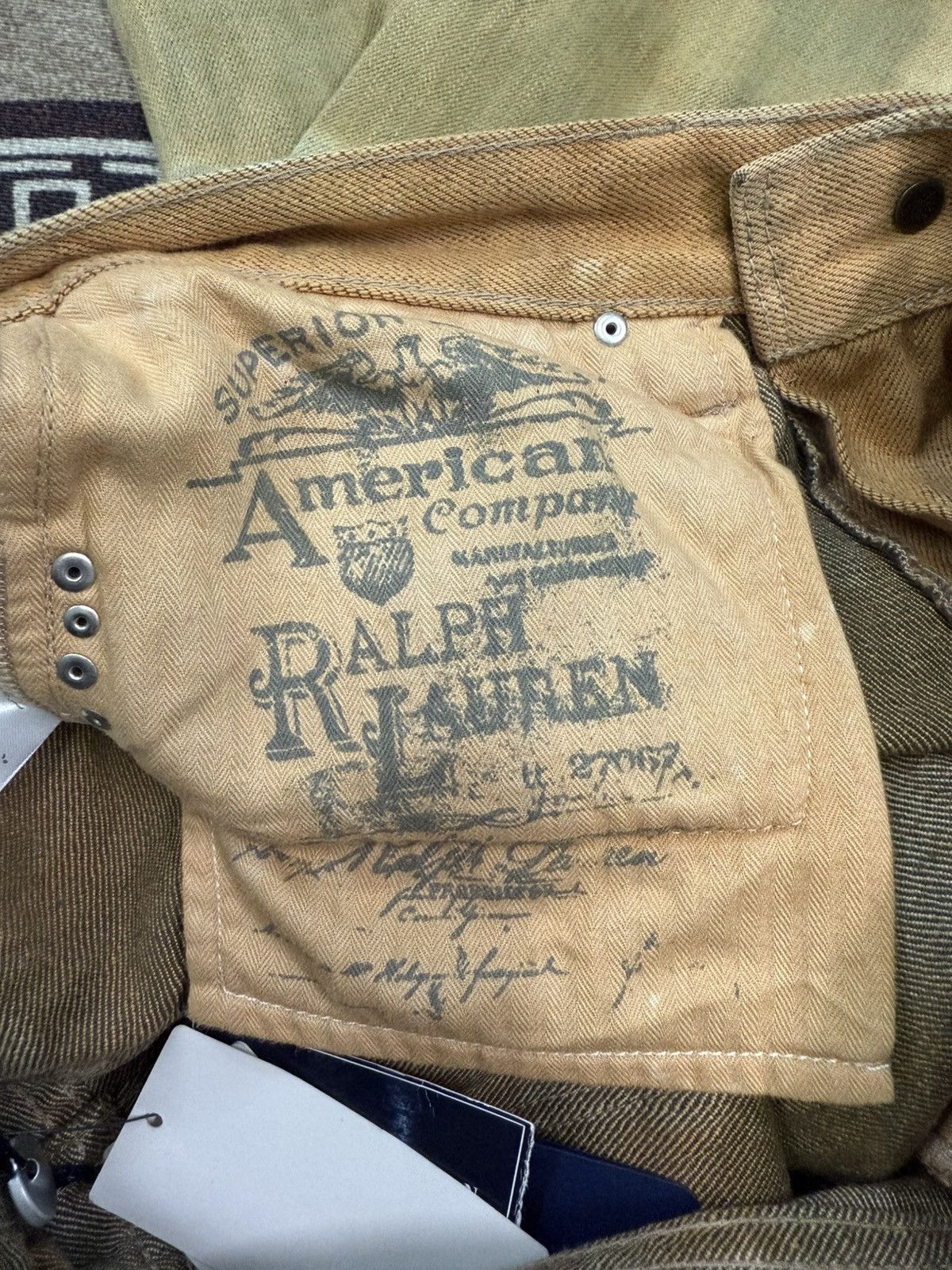 Ralph Lauren RALPH LAUREN STUD DENIM JEANS Size 28" / US 6 / IT 42 - 16 Thumbnail