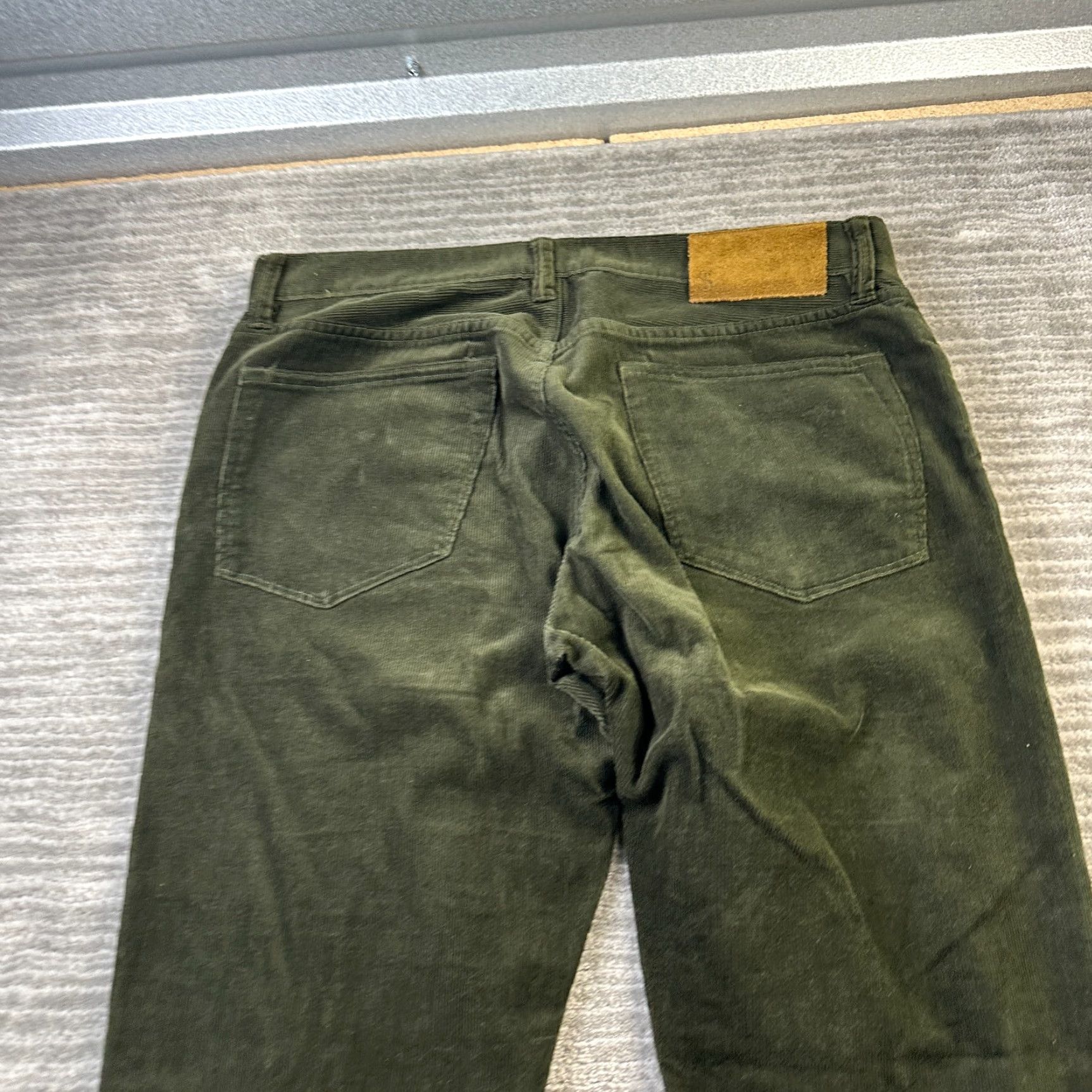 Todd Snyder Todd Snyder Corduroy Pants Slim Fit Chino Men 31x32 31x29 Green 5-Pocket Casual Vintage No N/A Size US 31 - 5 Thumbnail