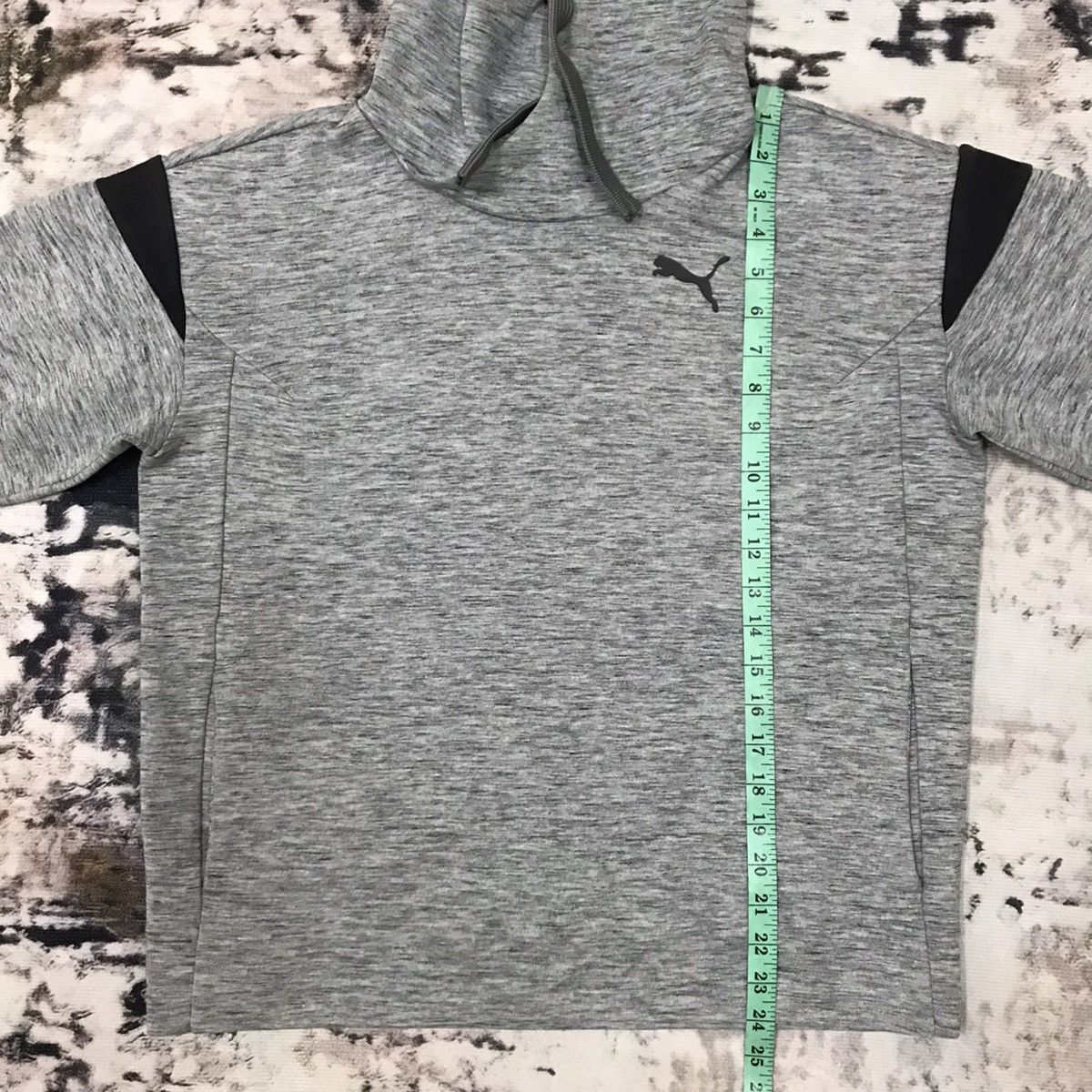 Puma Puma Evostripe Black Grey PulloverSweater Hoodie Size US M / EU 48-50 / 2 - 14 Thumbnail