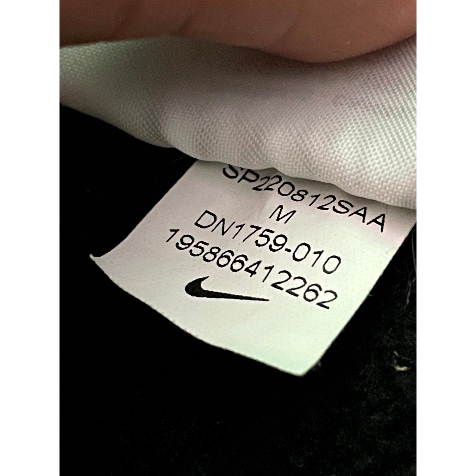 Nike Nike Off White 006 Fleece Black Hoodie Size US M / EU 48-50 / 2 - 5 Thumbnail