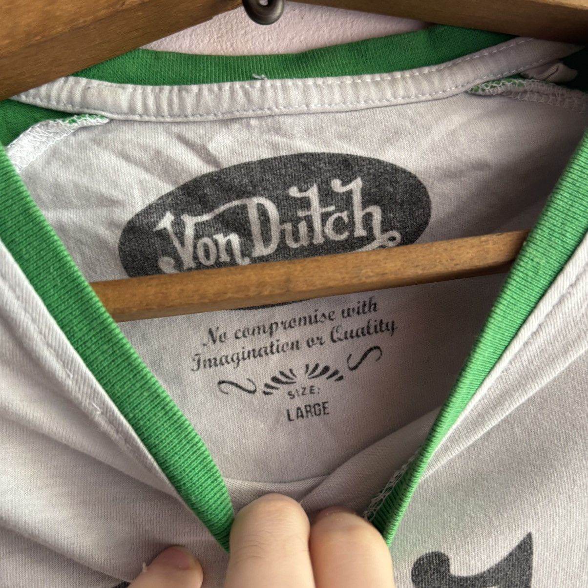 Von Dutch Vintage Y2K Von Dutch T-Shirt Punk Size US L / EU 52-54 / 3 - 6 Thumbnail
