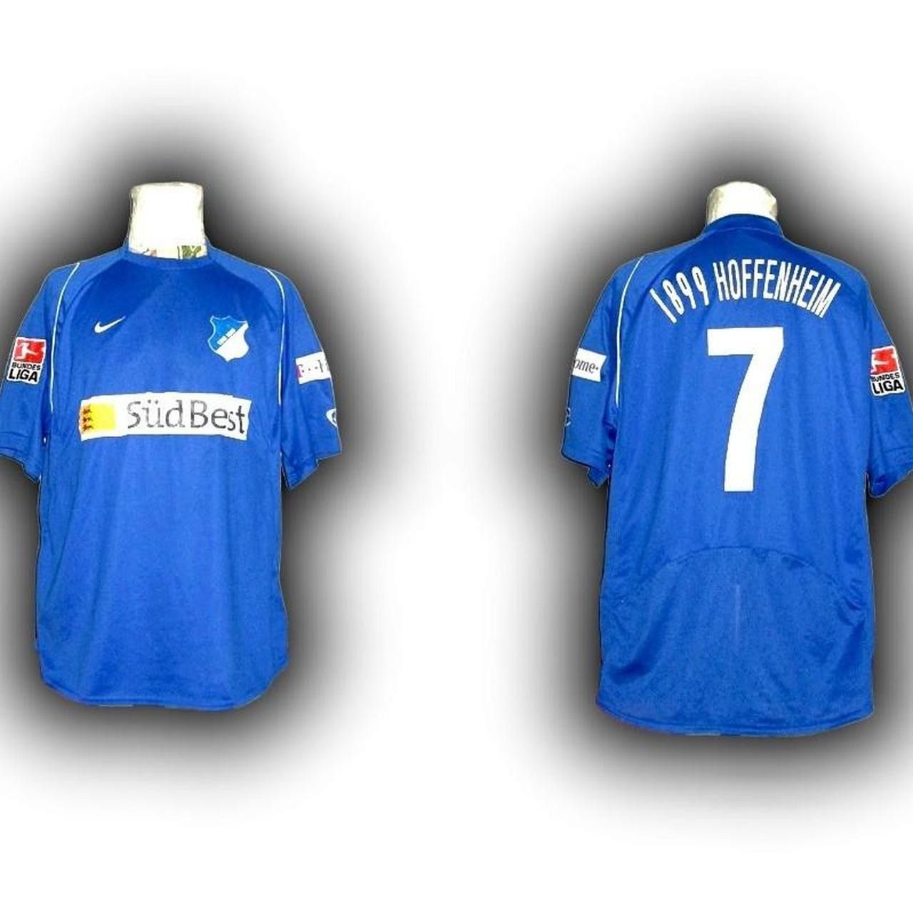 Nike TSG Hoffenheim Germany 2007 2008 Home Shirt Jersey Size US XL / EU 56 / 4 - 1 Thumbnail